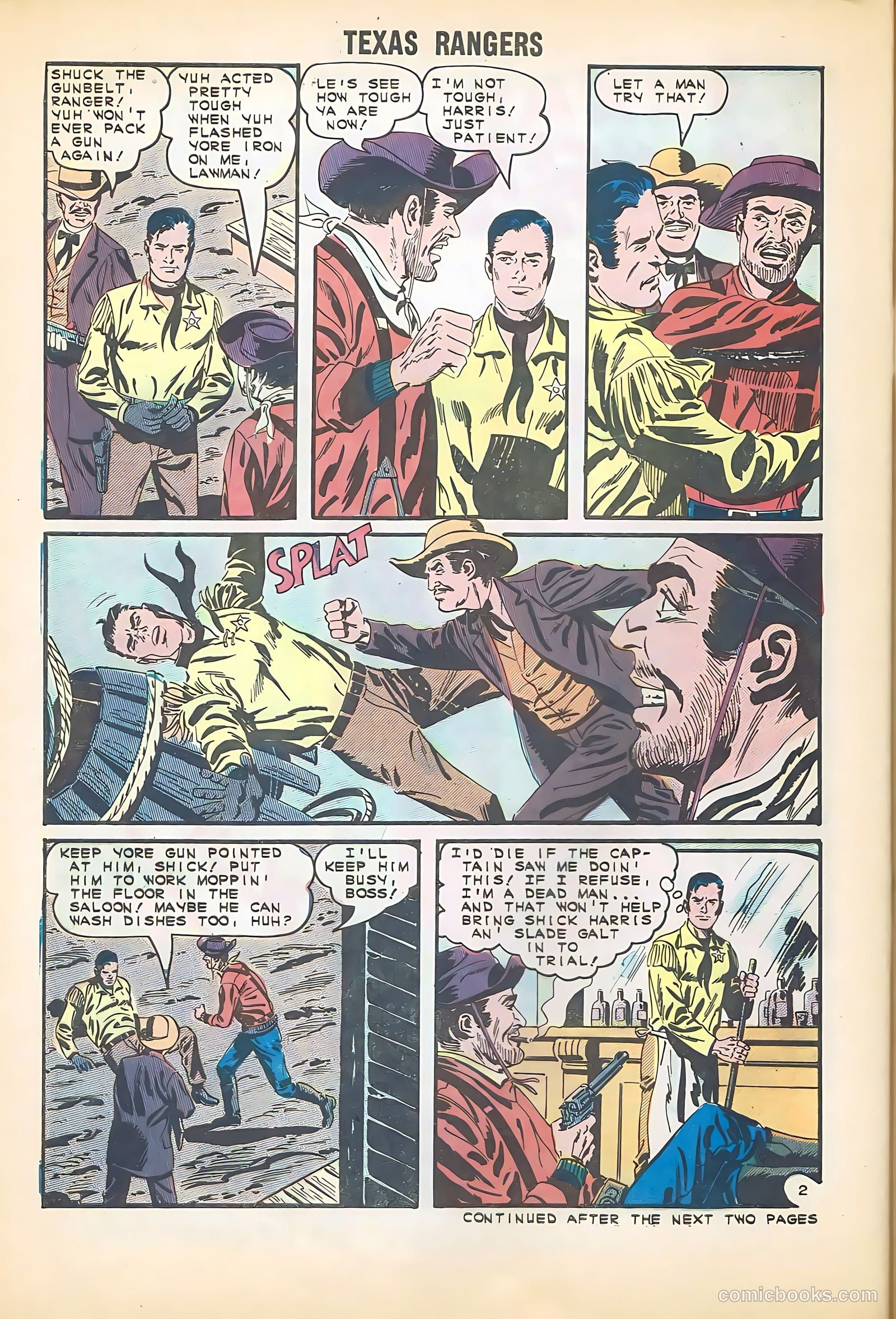 Texas Rangers in Action #51 — page 28 of 36