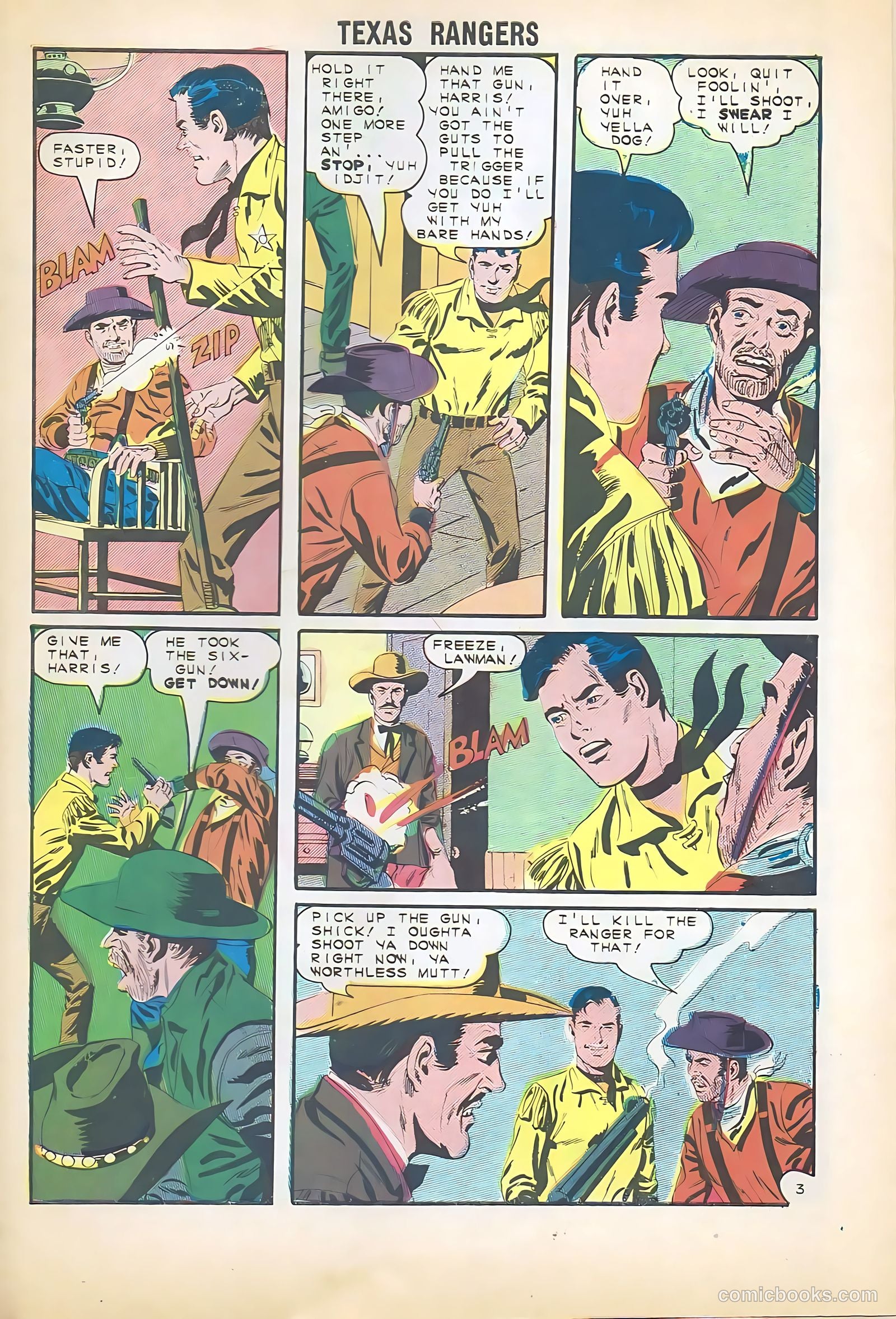 Texas Rangers in Action #51 — page 31 of 36