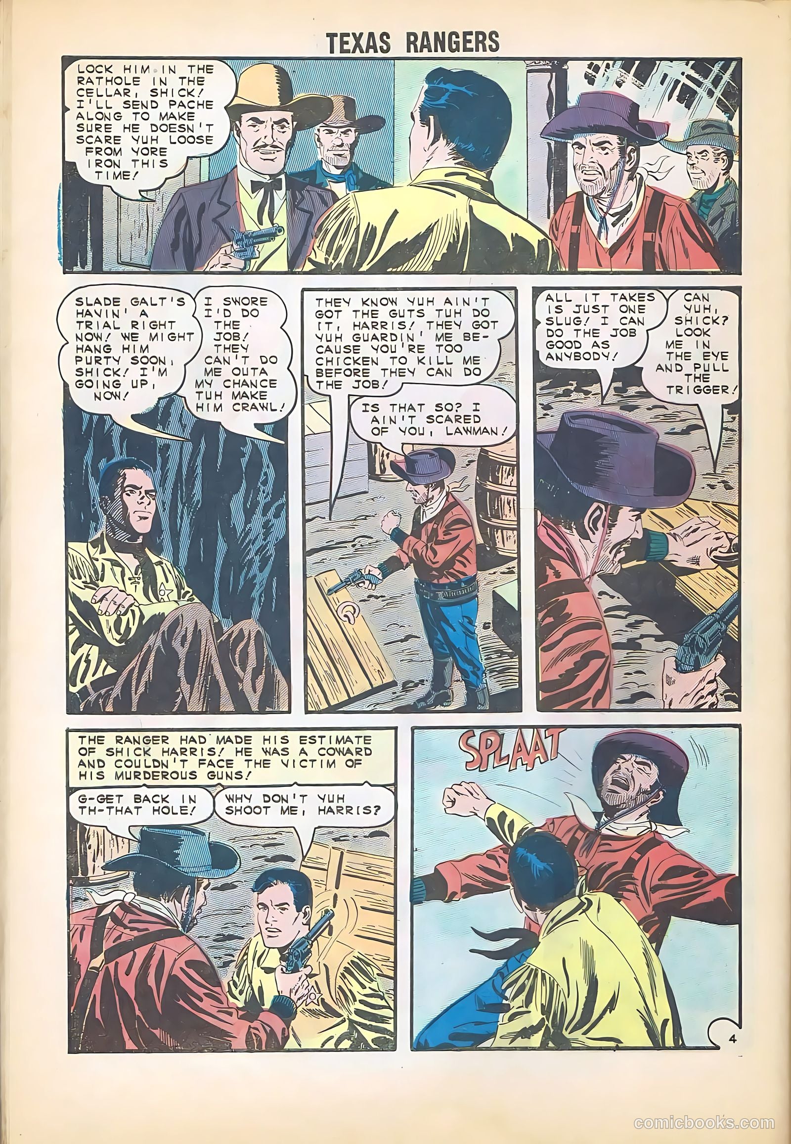 Texas Rangers in Action #51 — page 32 of 36