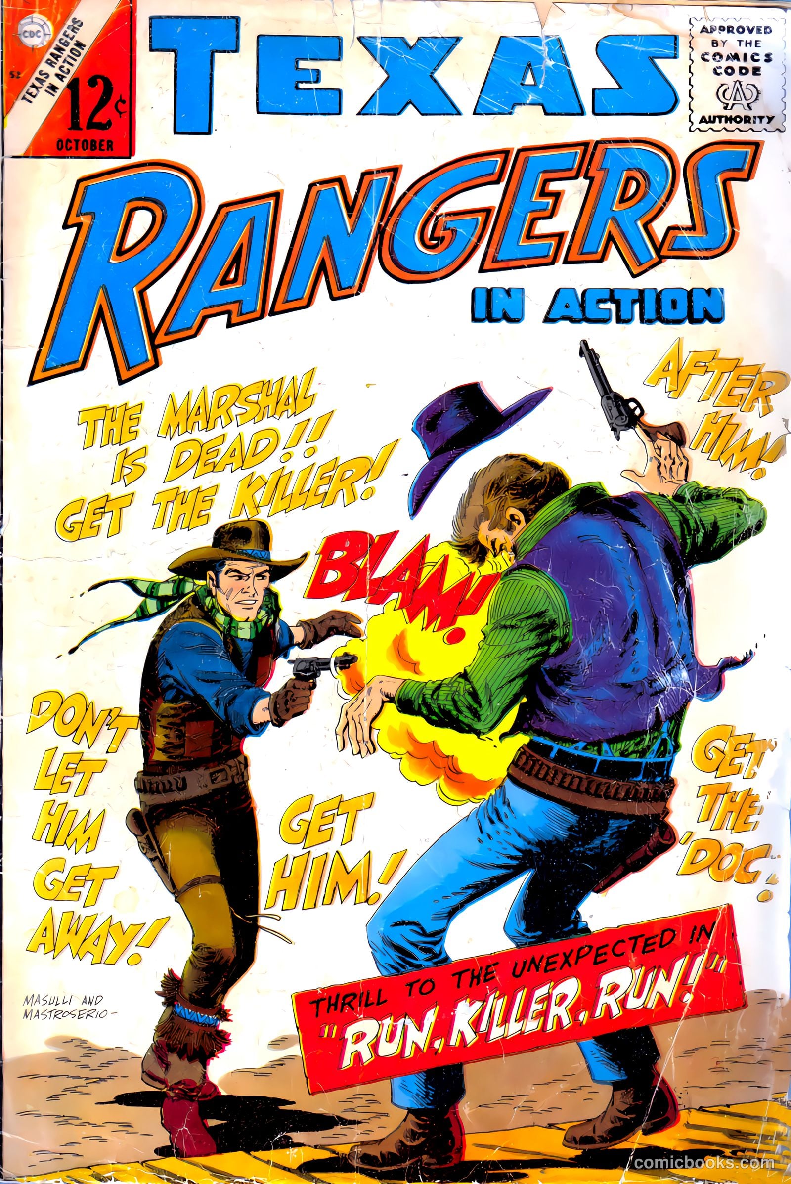 Texas Rangers in Action #52 — page 1 of 36