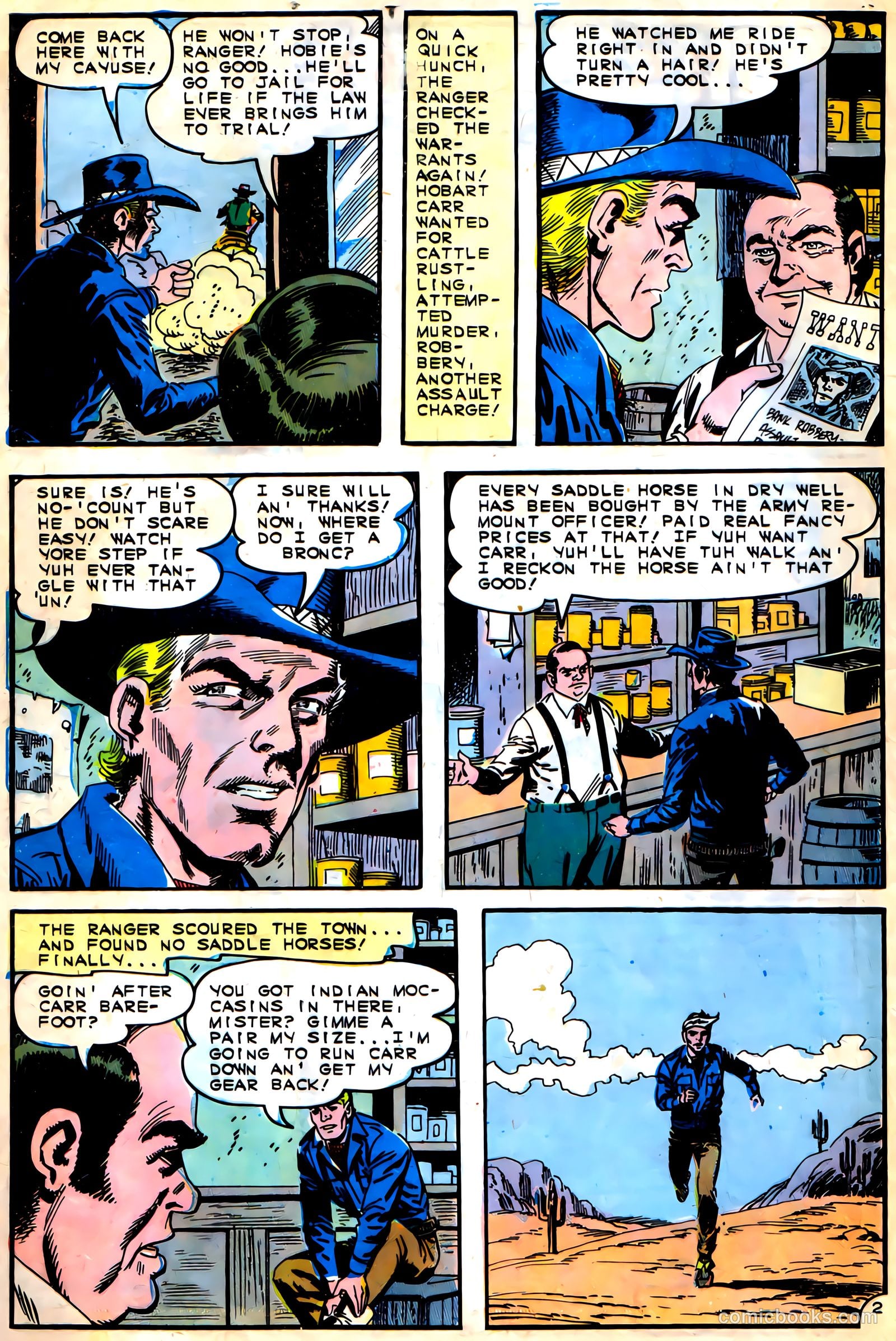 Texas Rangers in Action #52 — page 4 of 36