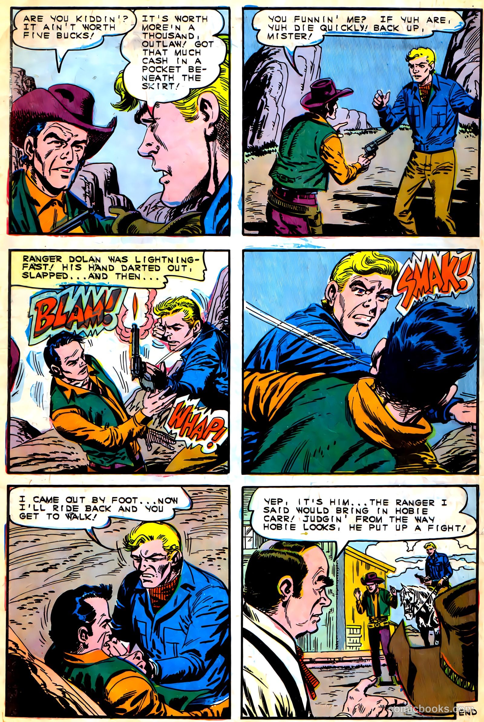Texas Rangers in Action #52 — page 6 of 36