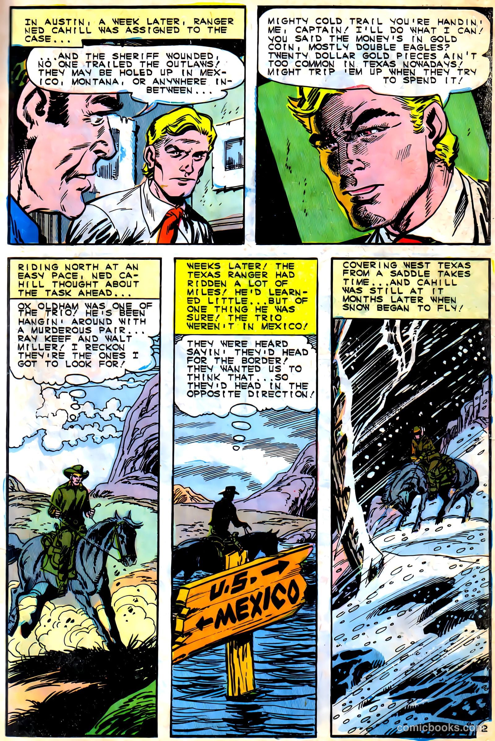 Texas Rangers in Action #52 — page 15 of 36