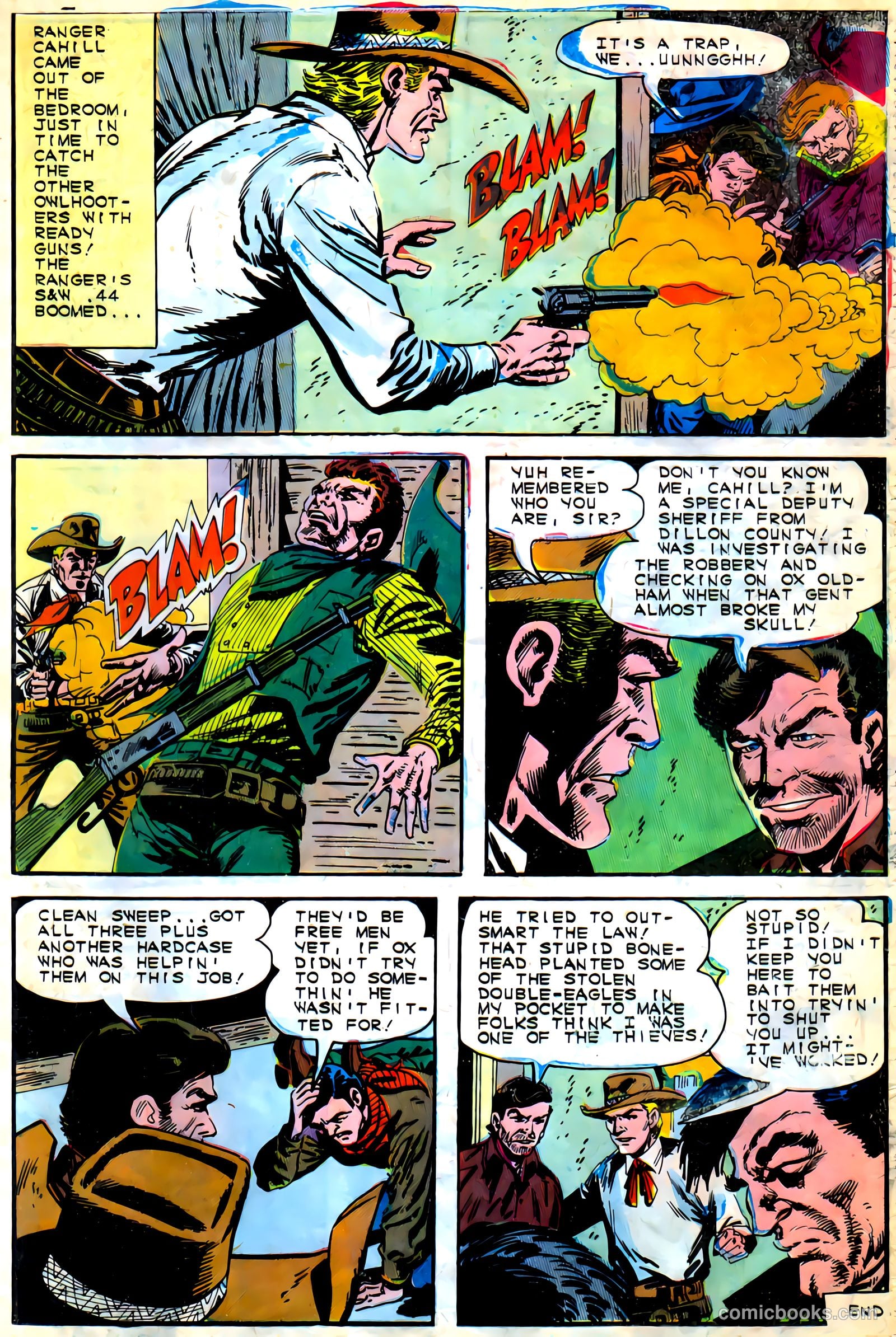 Texas Rangers in Action #52 — page 21 of 36