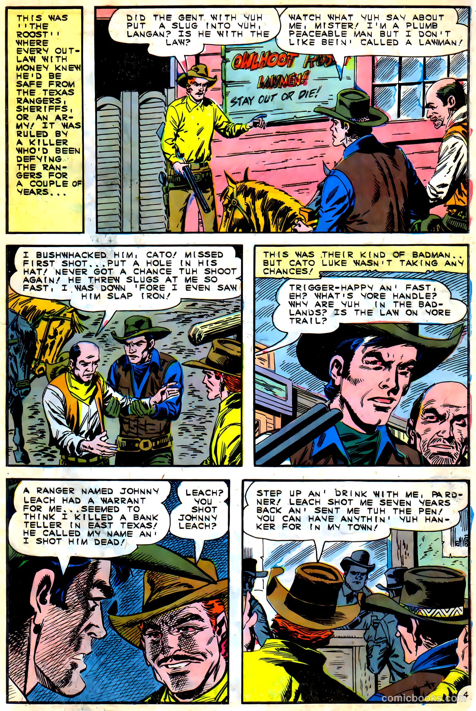 Texas Rangers in Action #52 — page 27 of 36