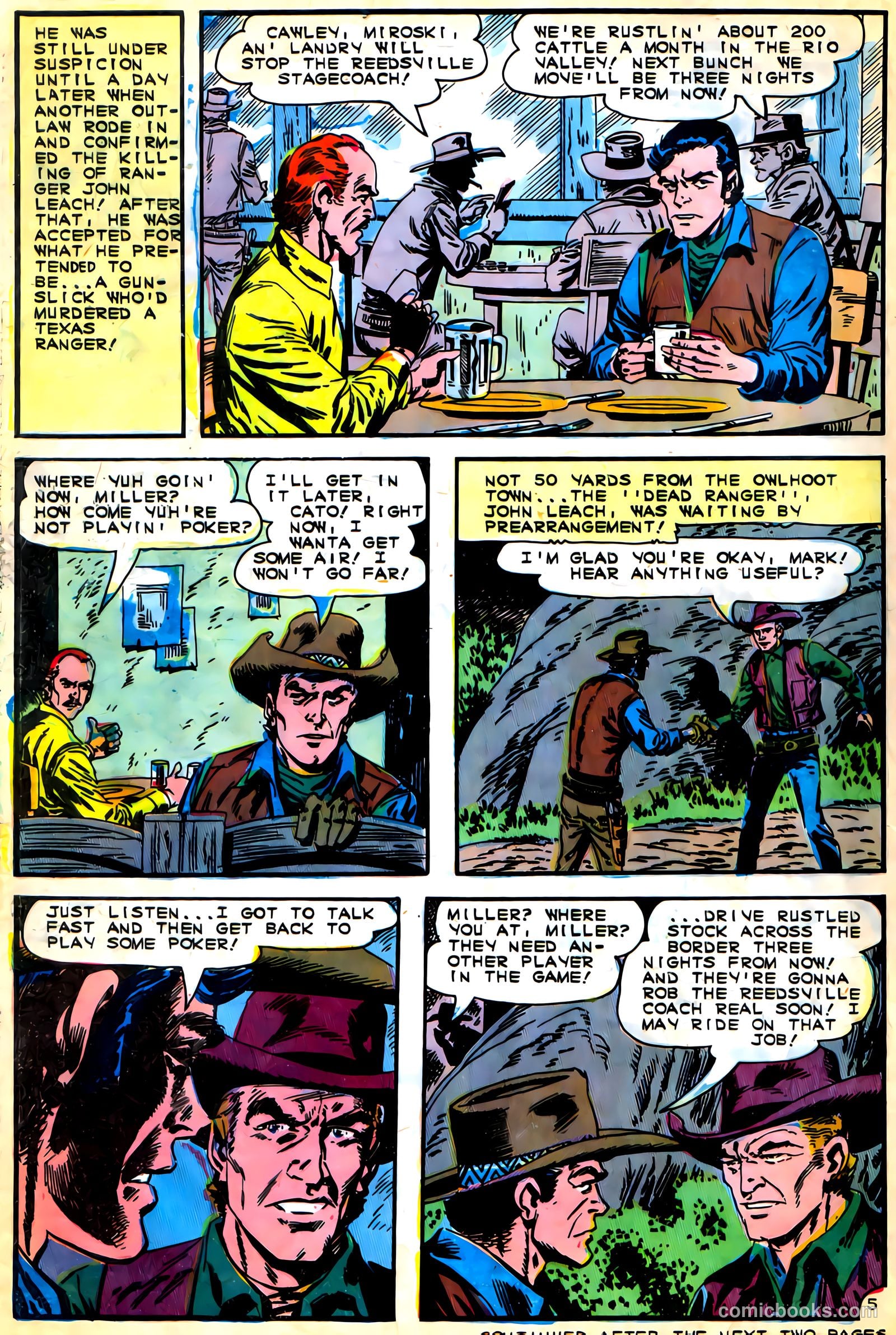 Texas Rangers in Action #52 — page 28 of 36