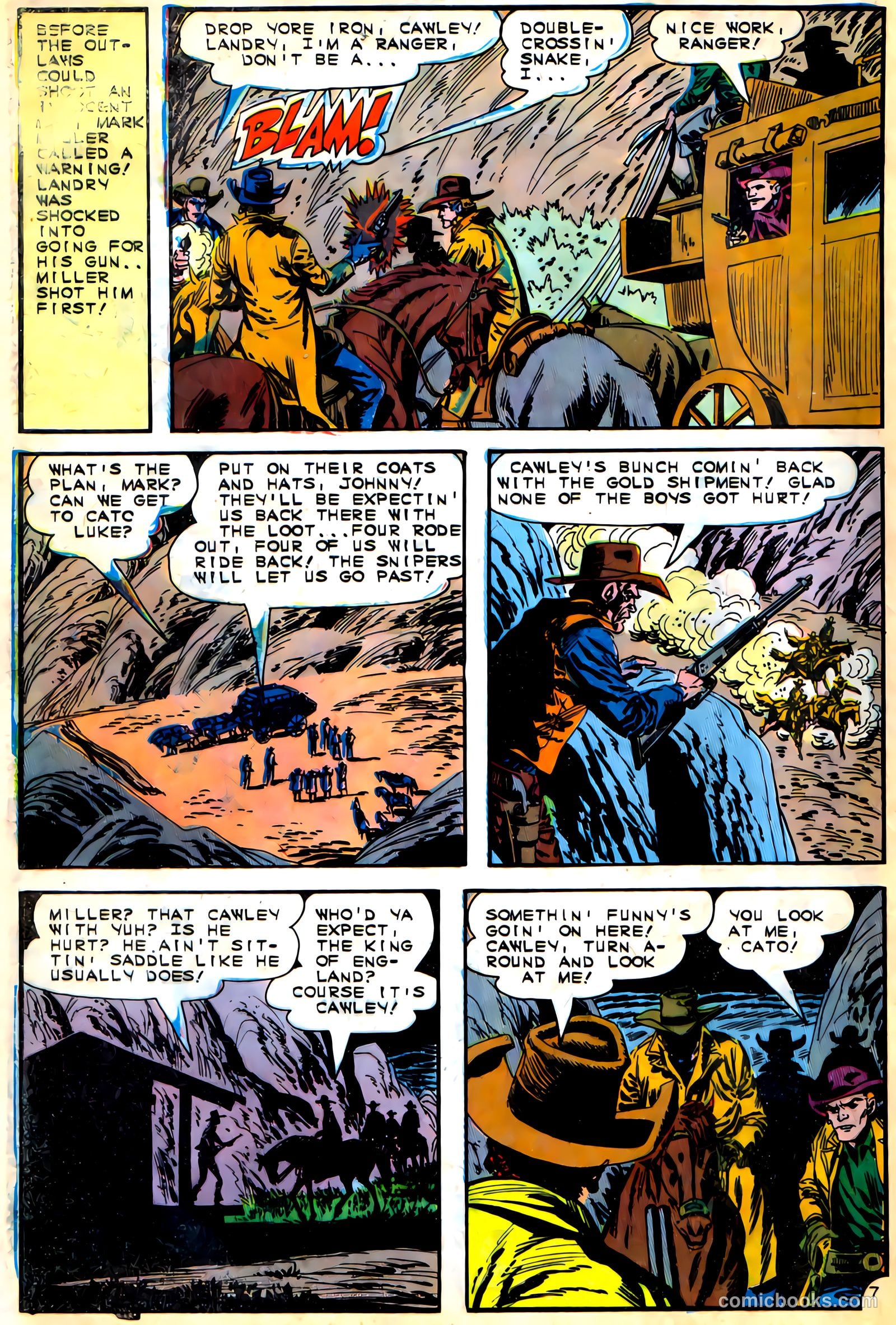 Texas Rangers in Action #52 — page 32 of 36