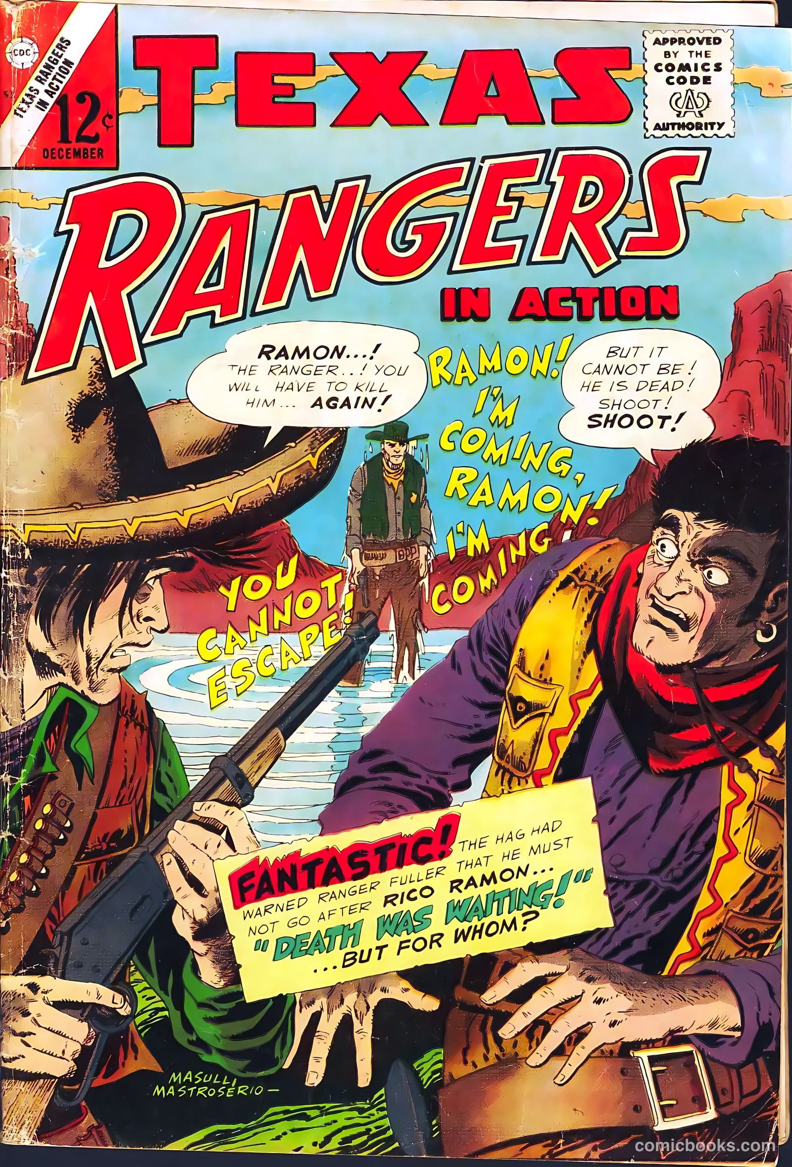 Texas Rangers in Action #53 — page 1 of 36