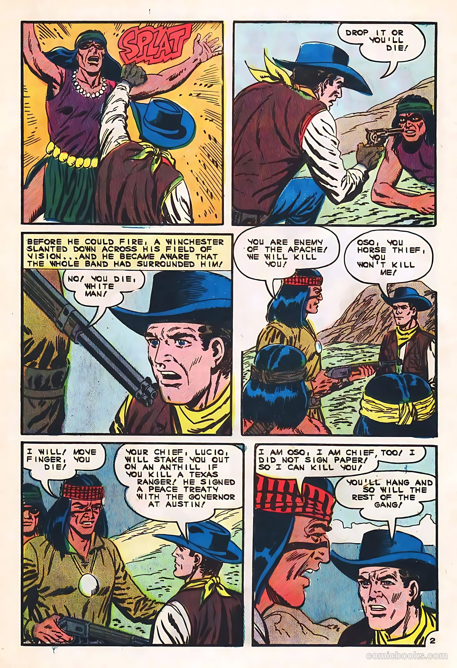 Texas Rangers in Action #53 — page 4 of 36
