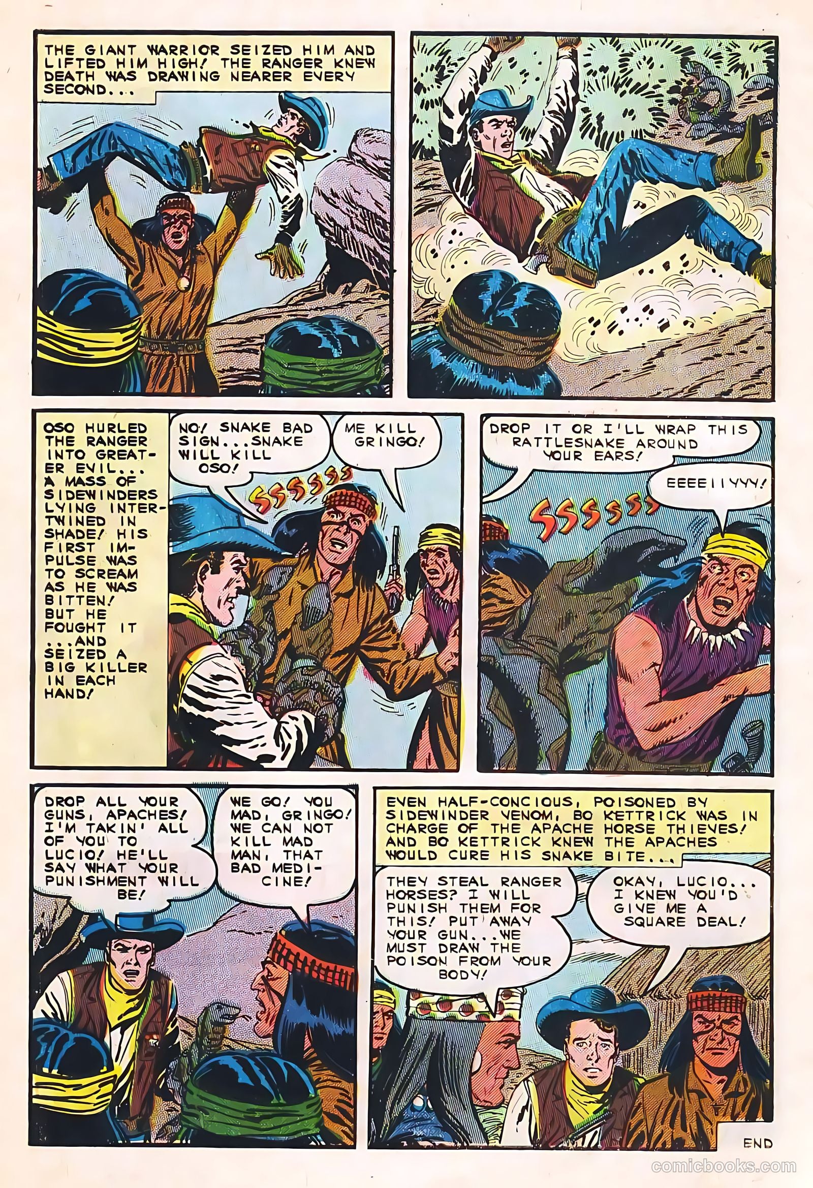 Texas Rangers in Action #53 — page 6 of 36