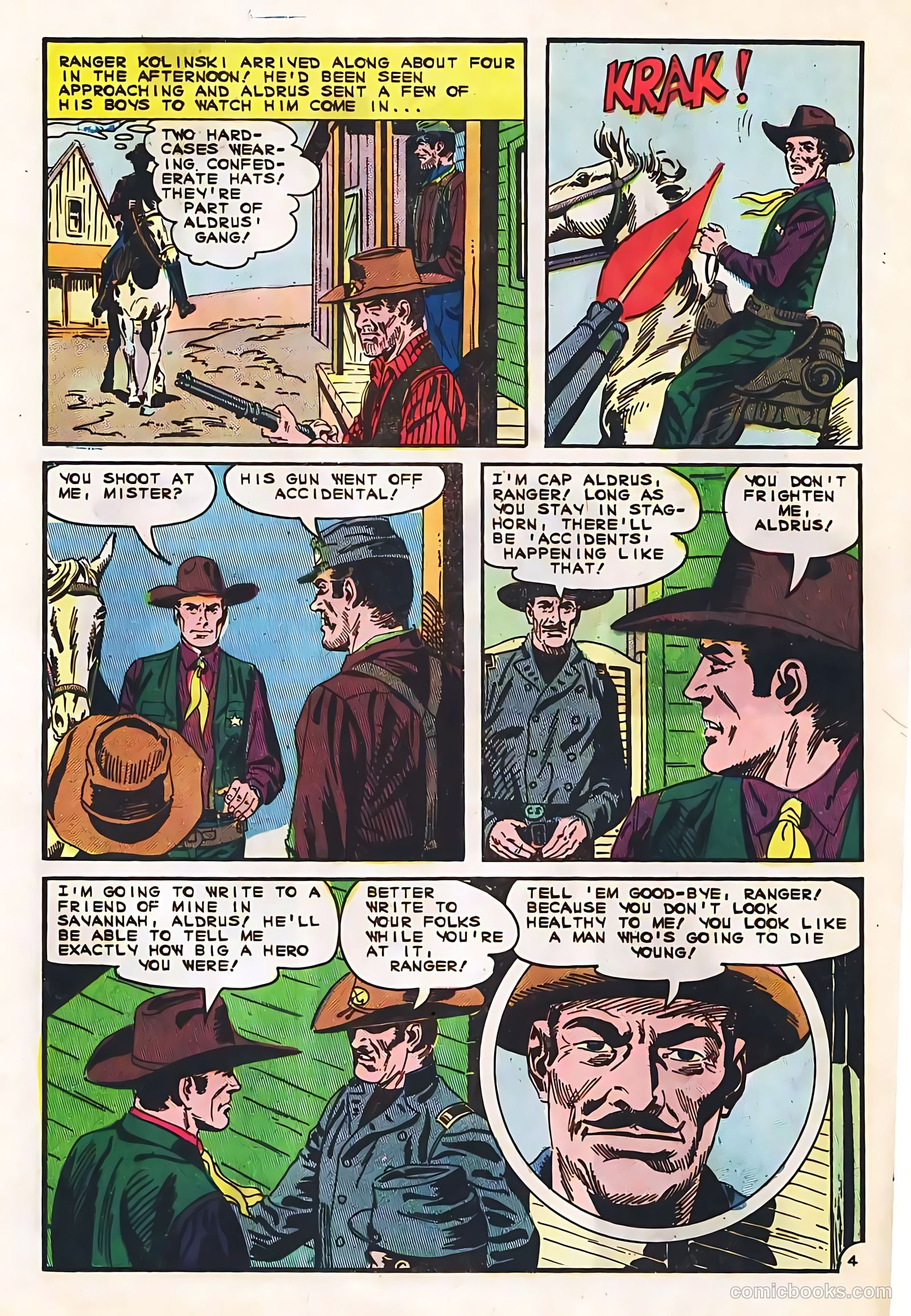Texas Rangers in Action #53 — page 17 of 36