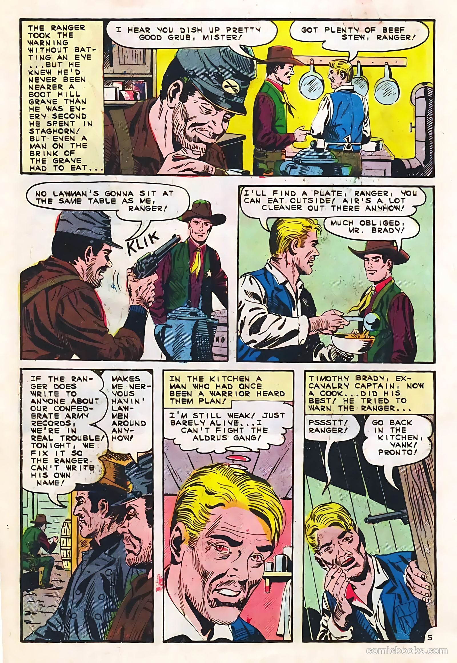 Texas Rangers in Action #53 — page 18 of 36