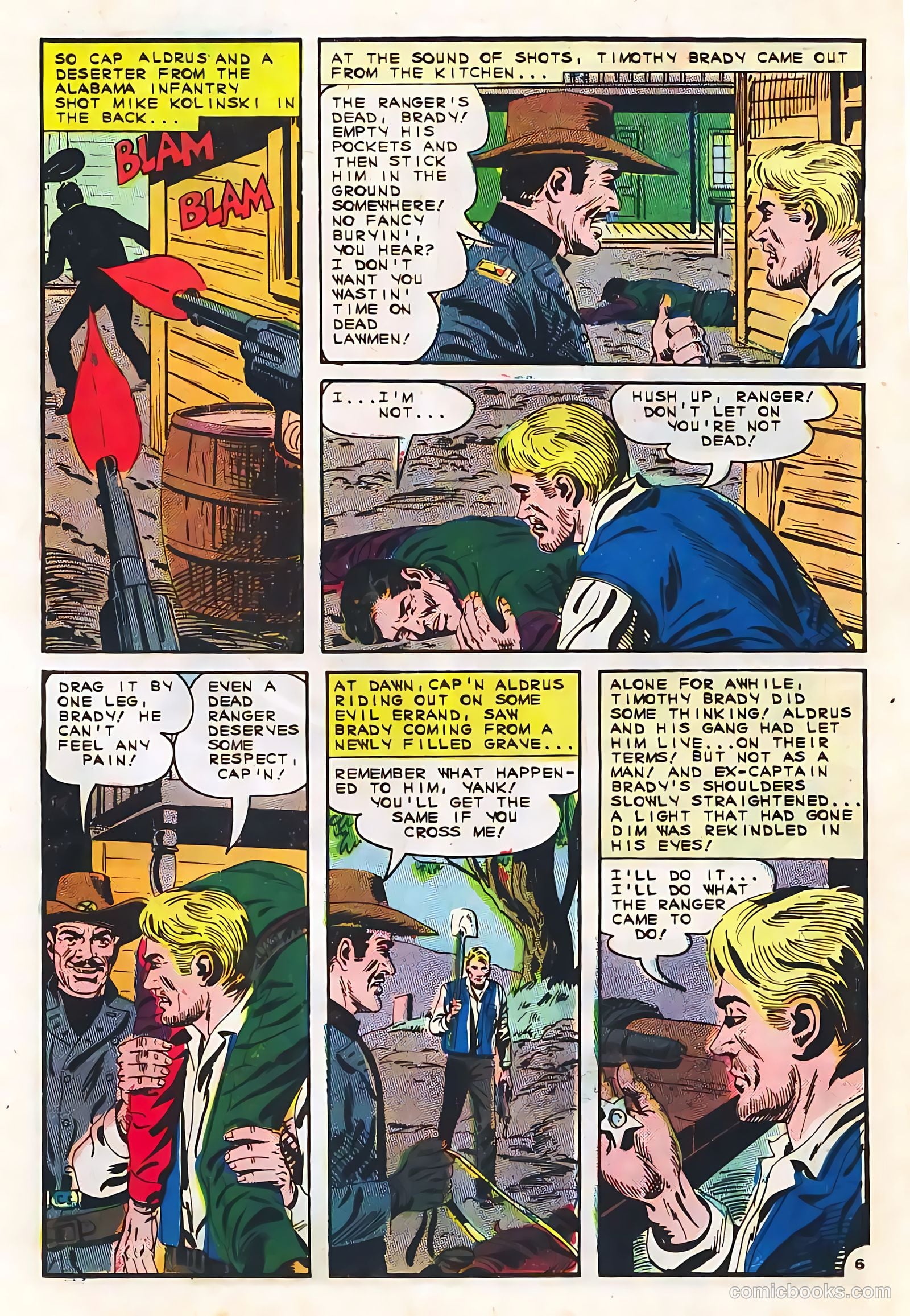 Texas Rangers in Action #53 — page 19 of 36