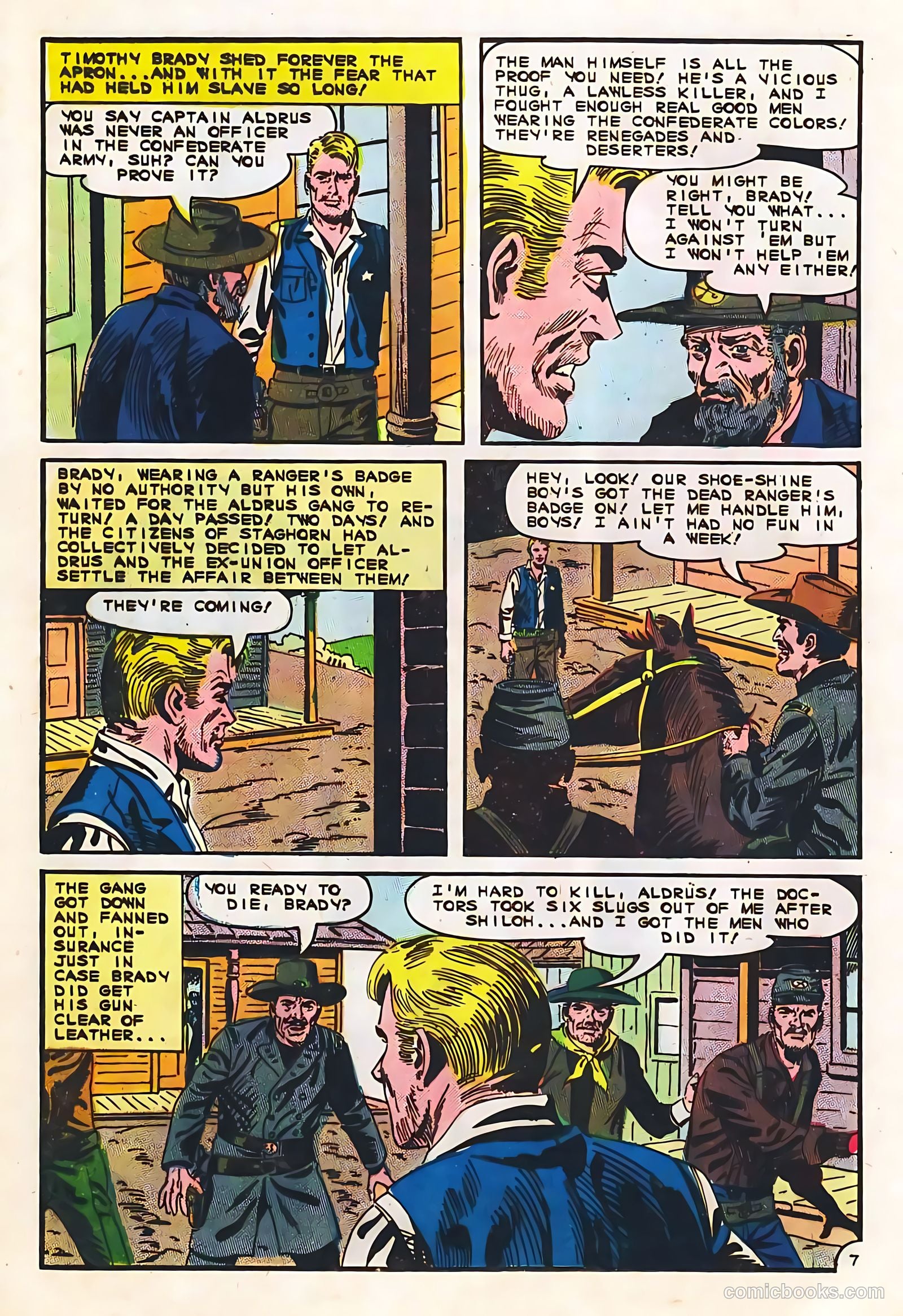 Texas Rangers in Action #53 — page 20 of 36
