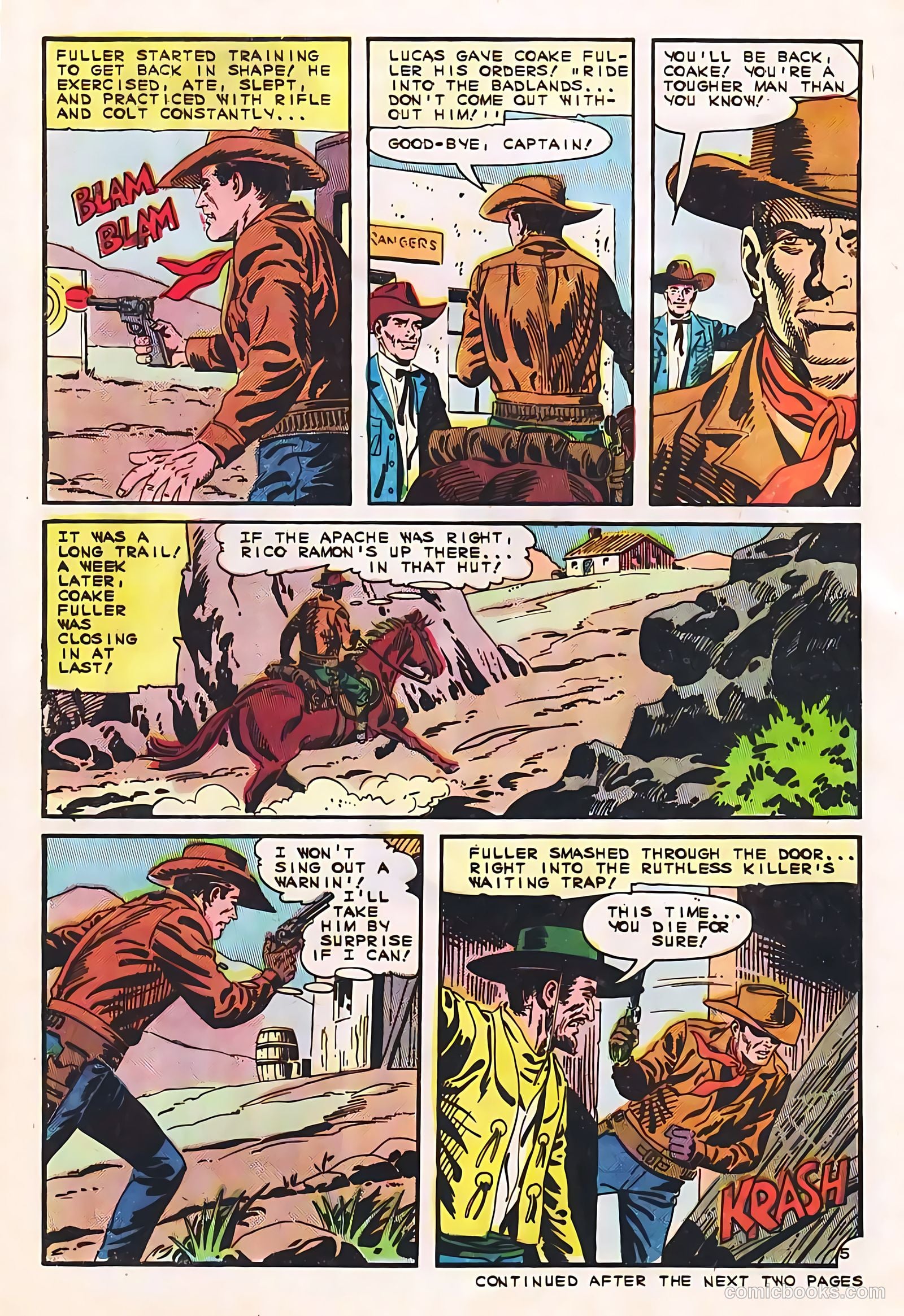 Texas Rangers in Action #53 — page 28 of 36
