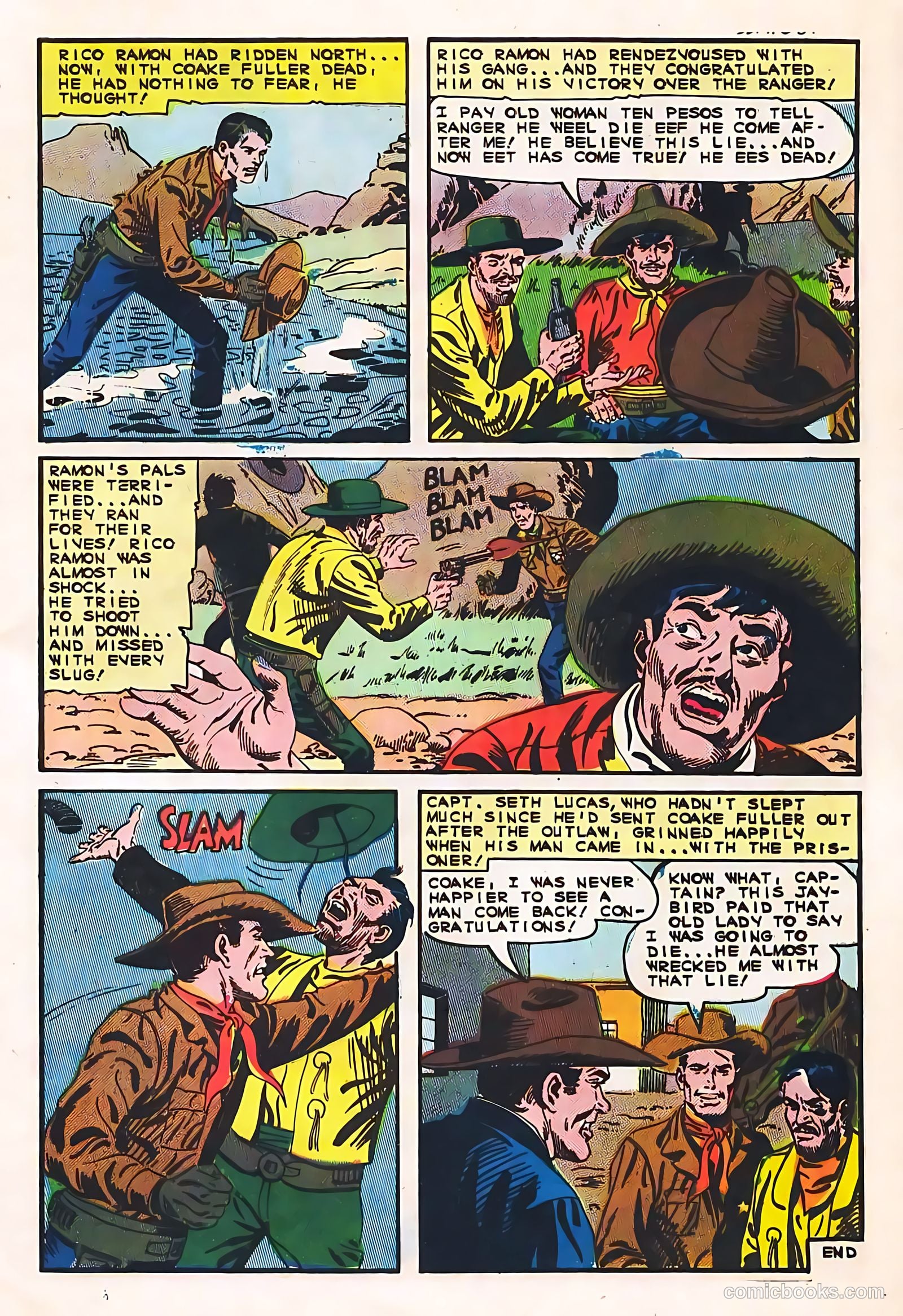 Texas Rangers in Action #53 — page 33 of 36