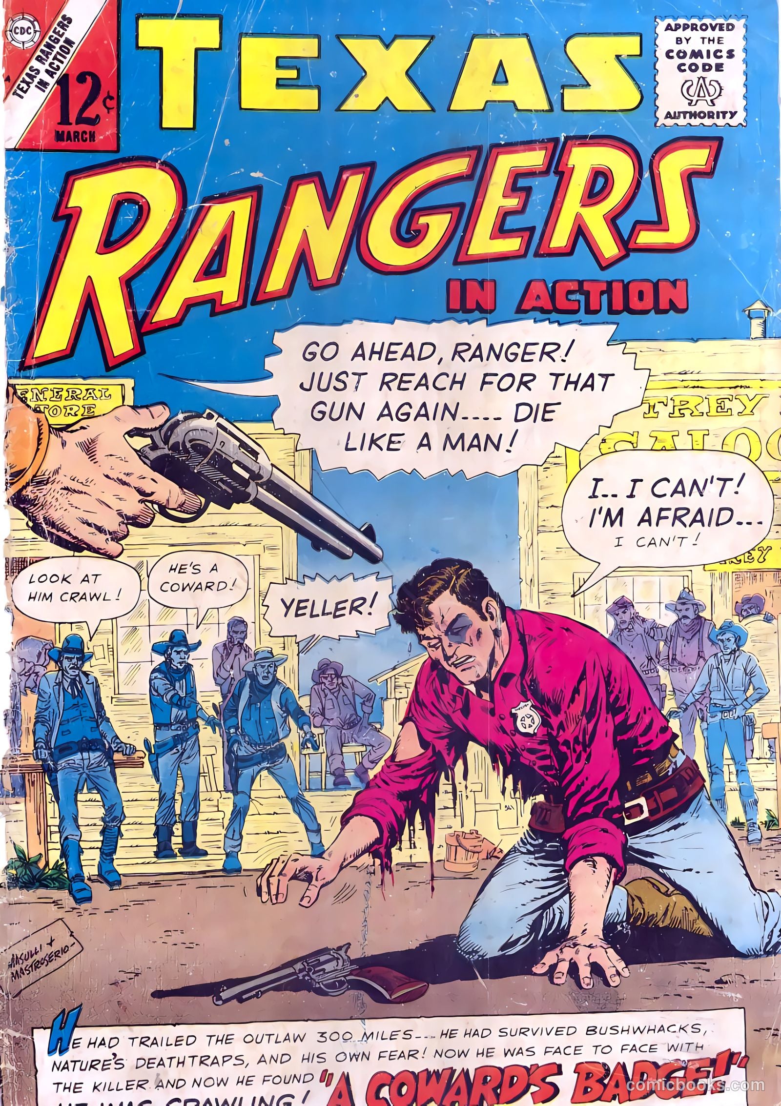 Texas Rangers in Action #54 — page 1 of 36