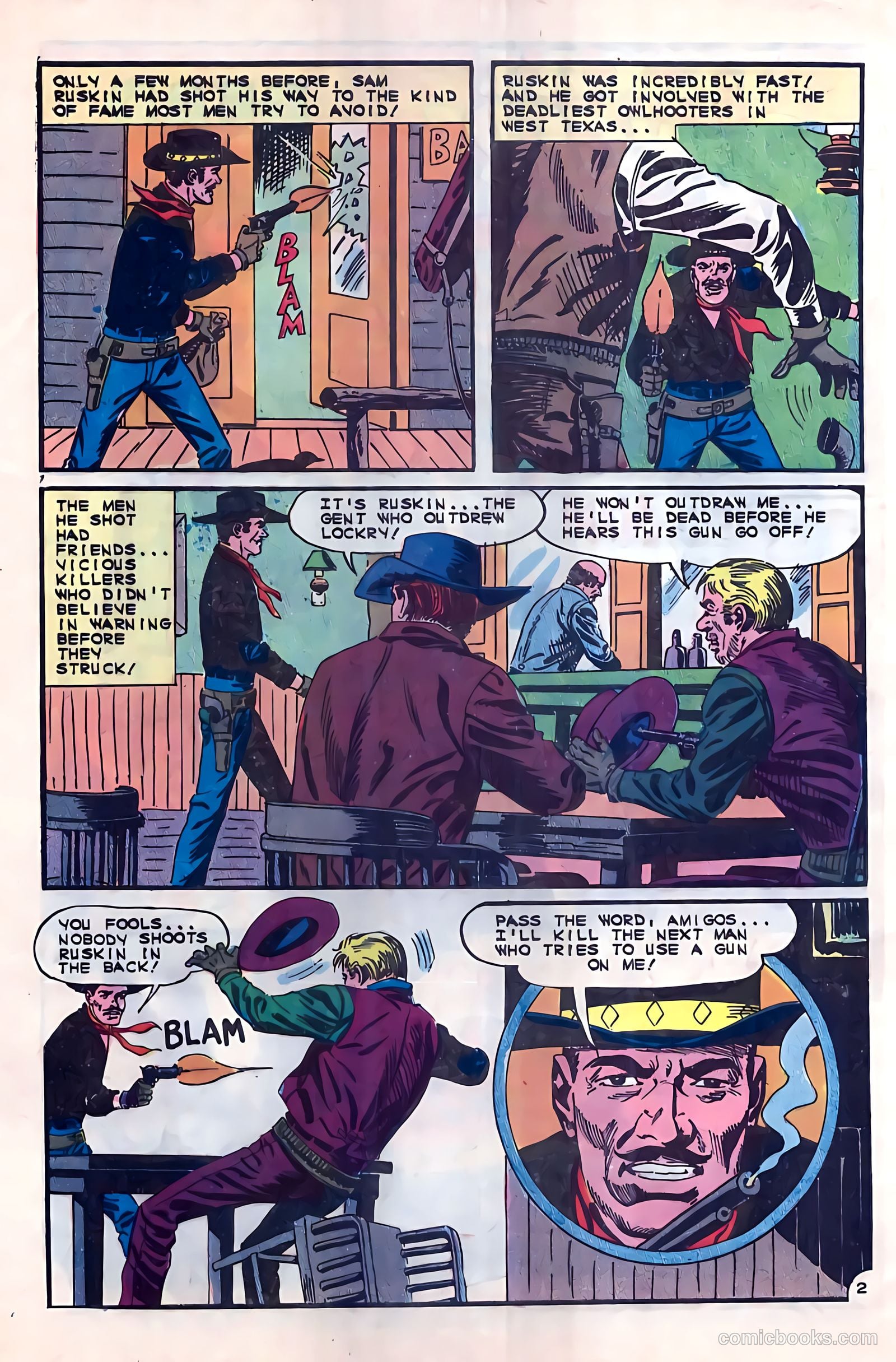 Texas Rangers in Action #54 — page 4 of 36