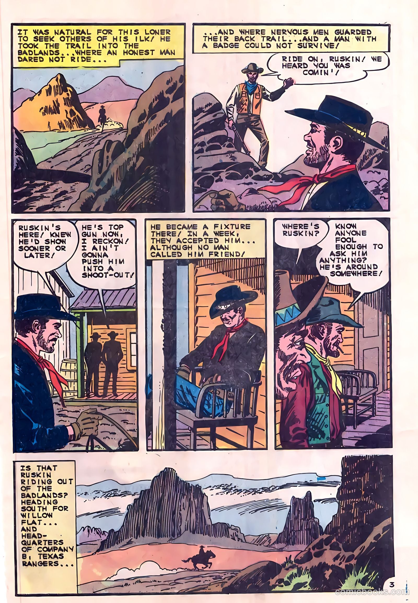 Texas Rangers in Action #54 — page 5 of 36