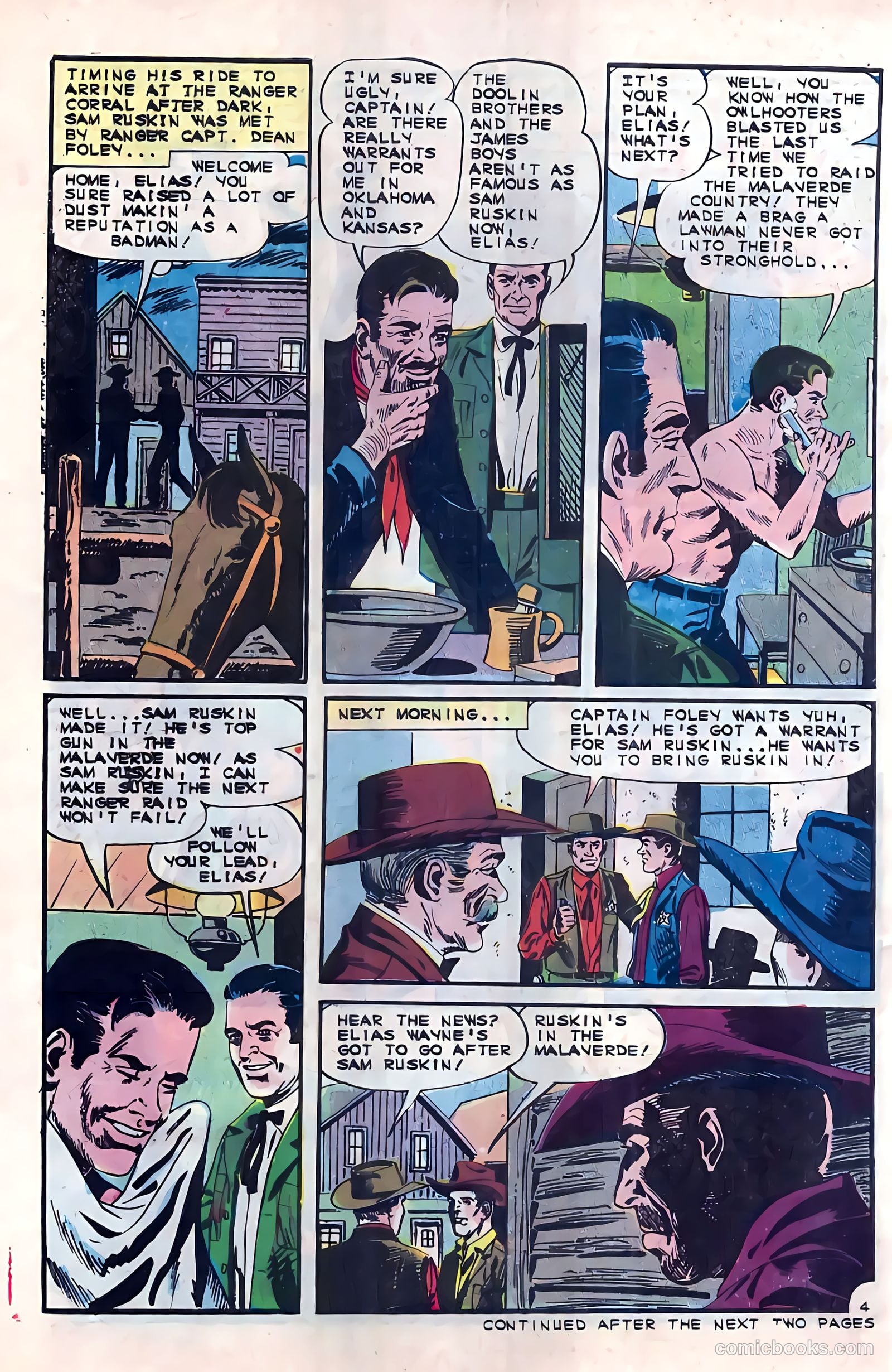 Texas Rangers in Action #54 — page 6 of 36