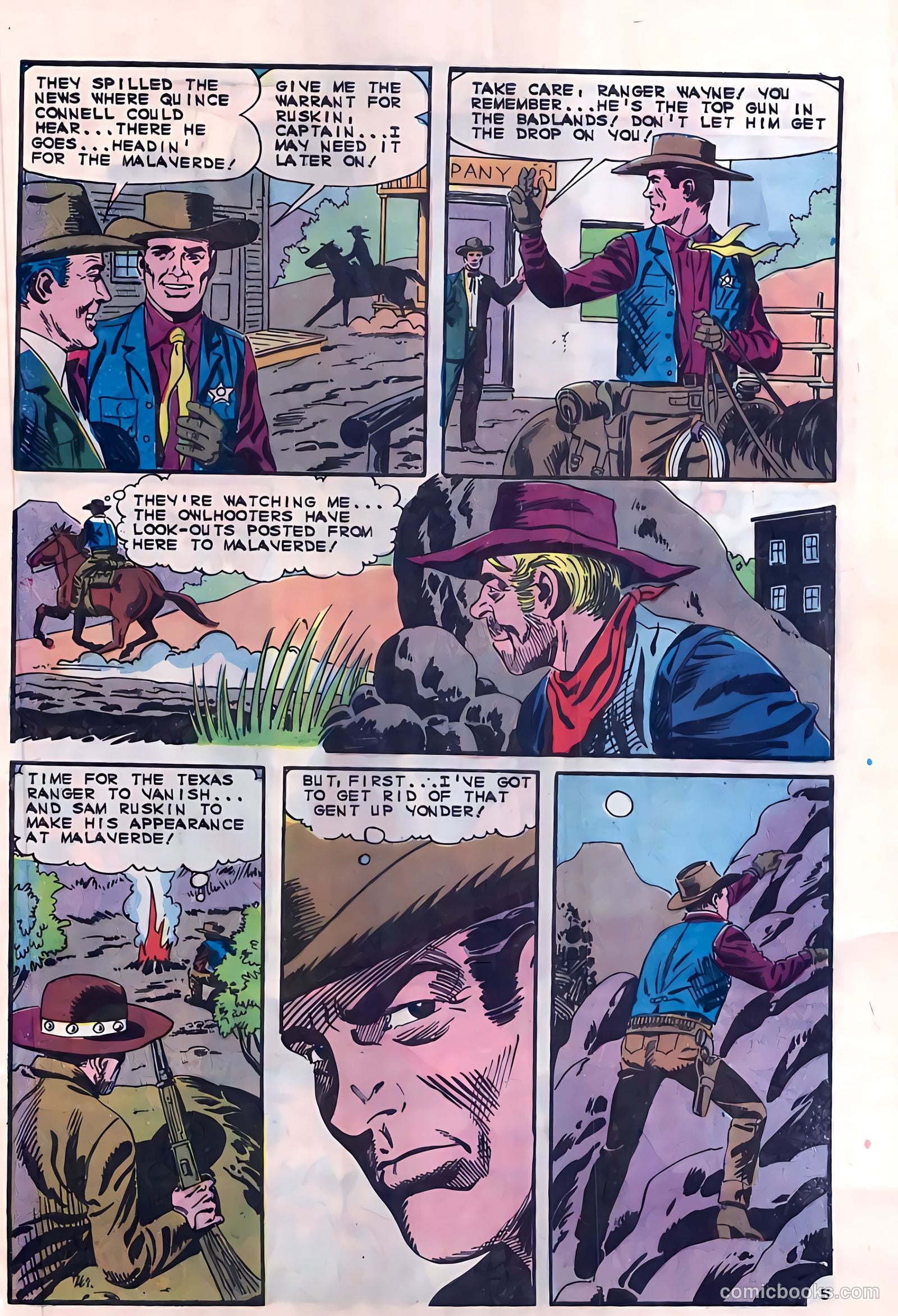 Texas Rangers in Action #54 — page 9 of 36