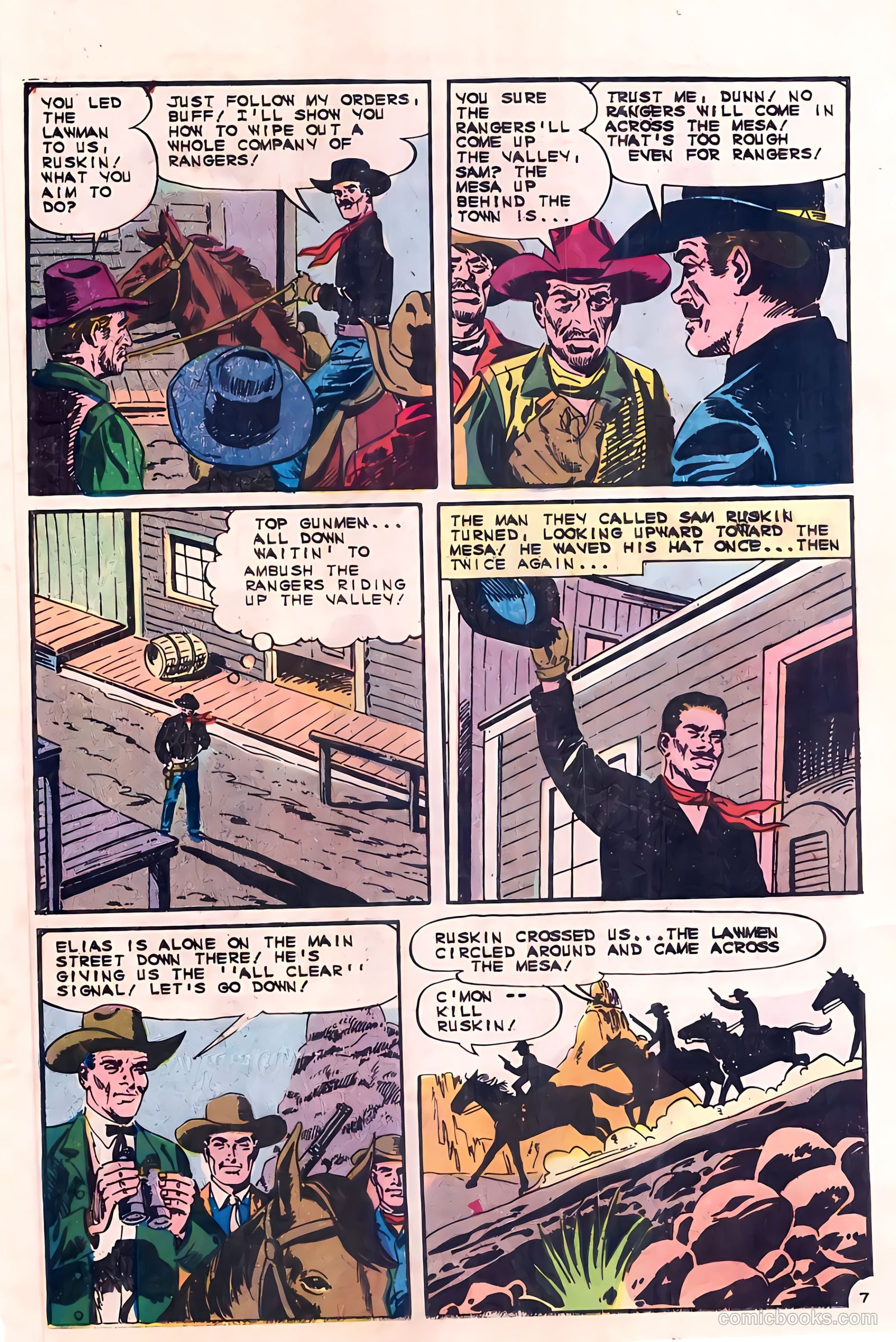 Texas Rangers in Action #54 — page 11 of 36