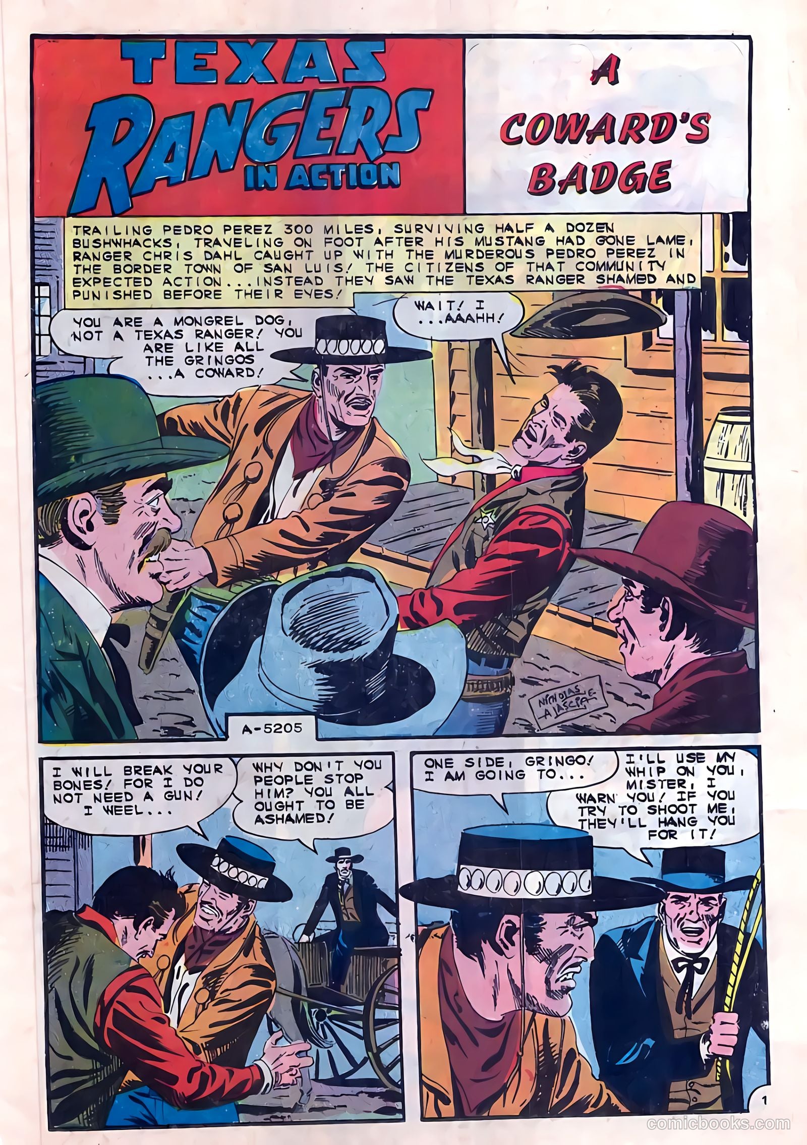Texas Rangers in Action #54 — page 15 of 36