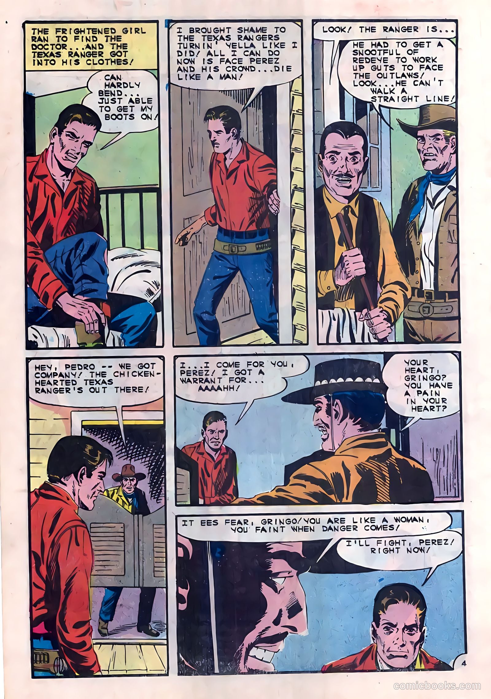 Texas Rangers in Action #54 — page 18 of 36