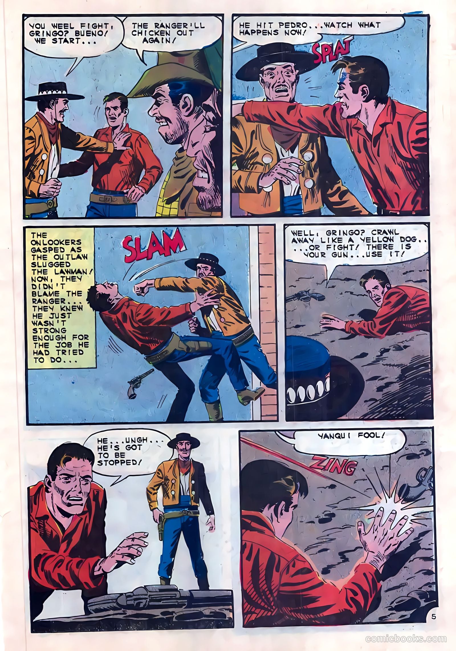 Texas Rangers in Action #54 — page 19 of 36
