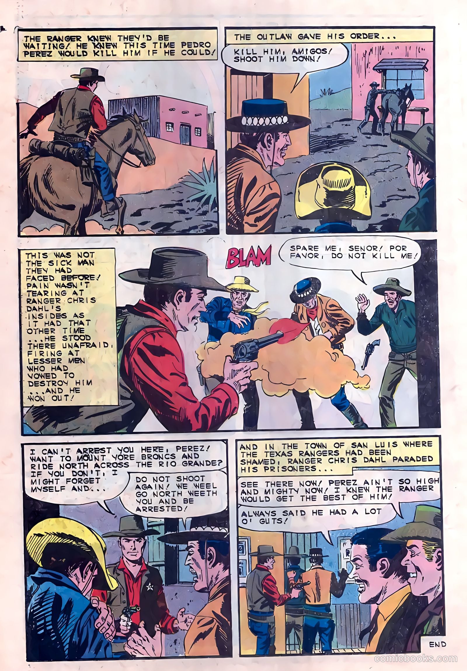 Texas Rangers in Action #54 — page 22 of 36