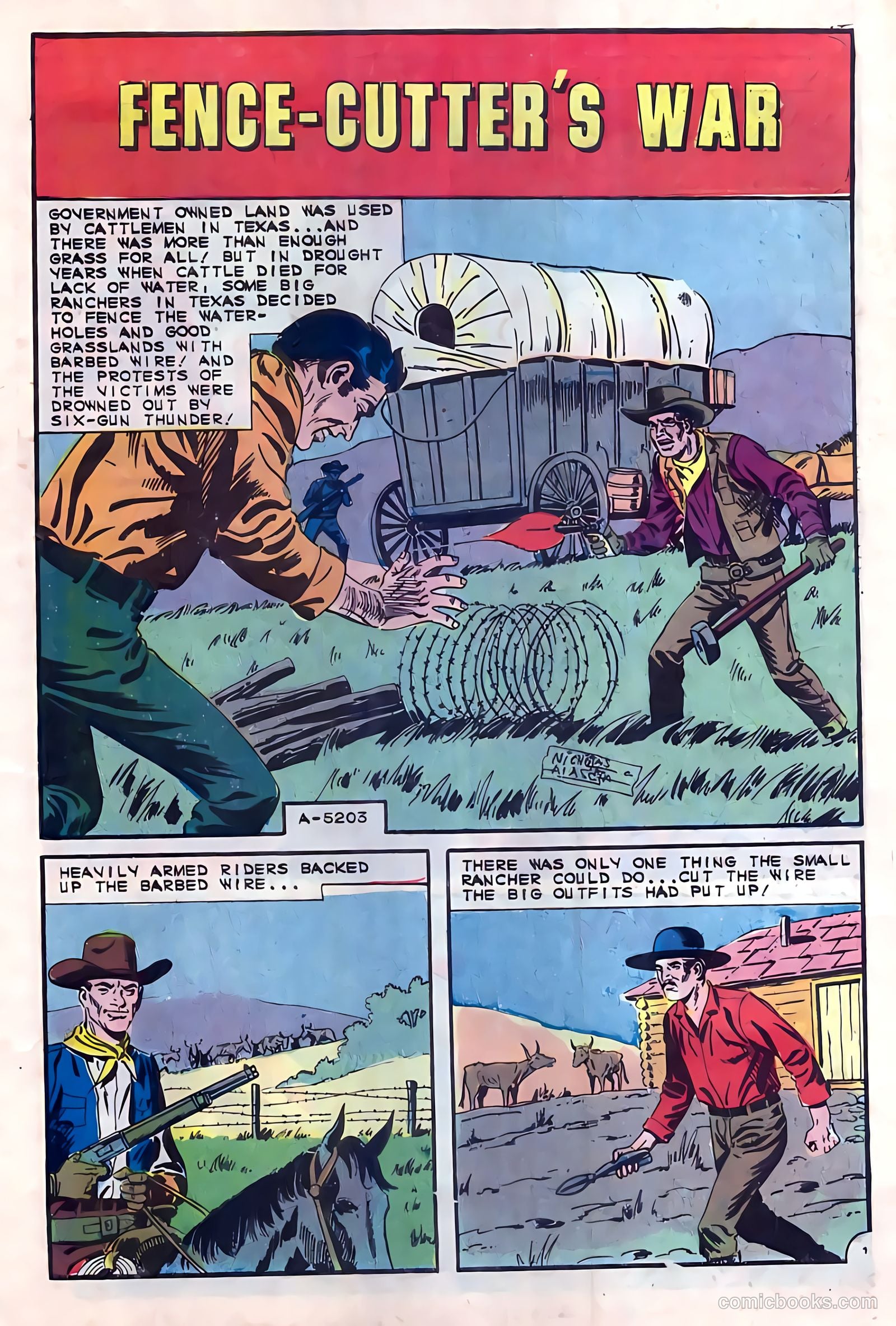 Texas Rangers in Action #54 — page 31 of 36
