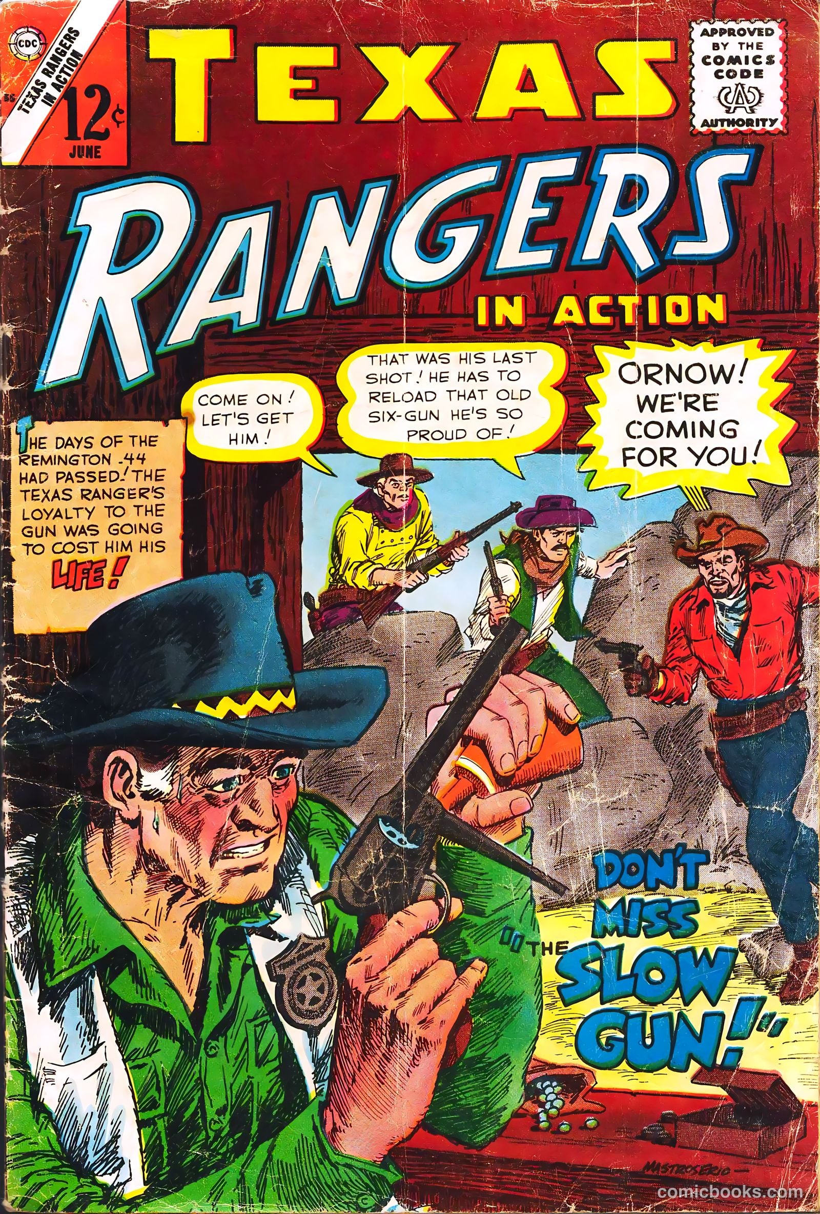 Texas Rangers in Action #55 — page 1 of 36