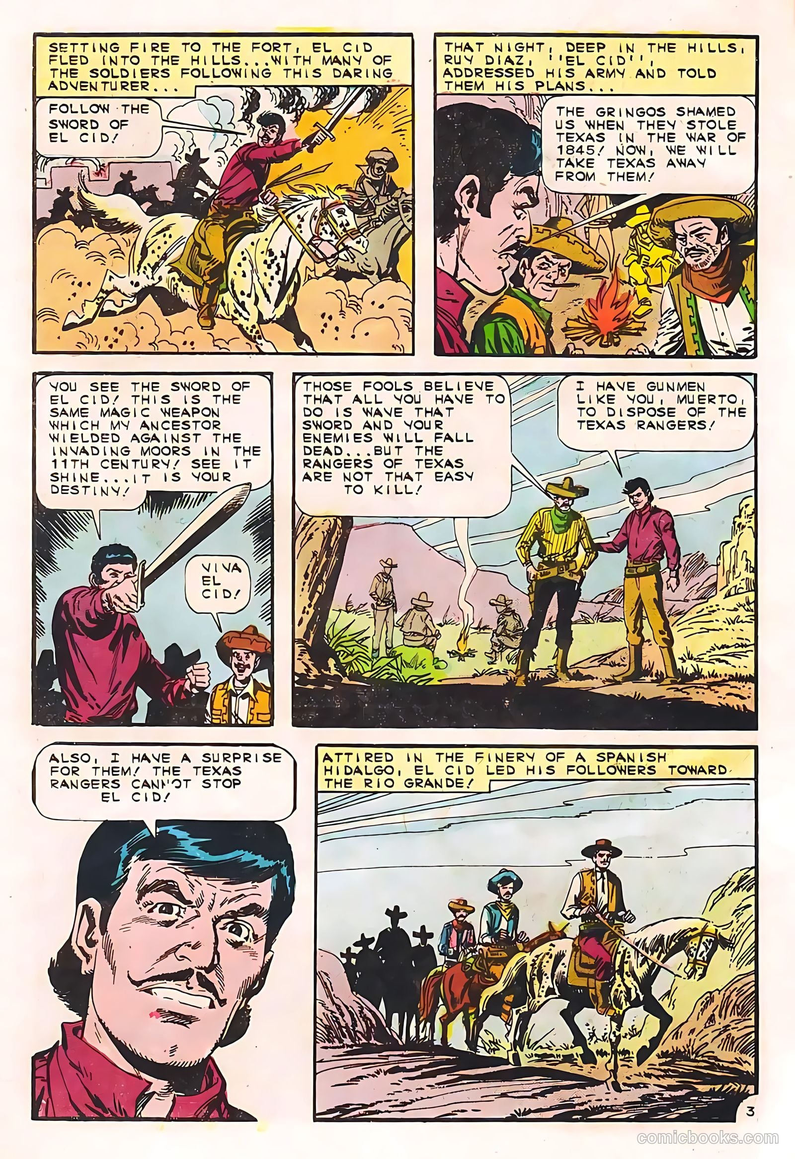Texas Rangers in Action #55 — page 6 of 36