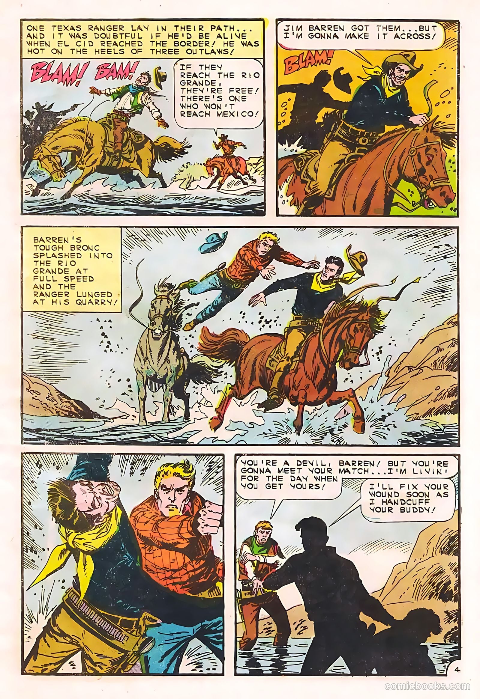 Texas Rangers in Action #55 — page 7 of 36