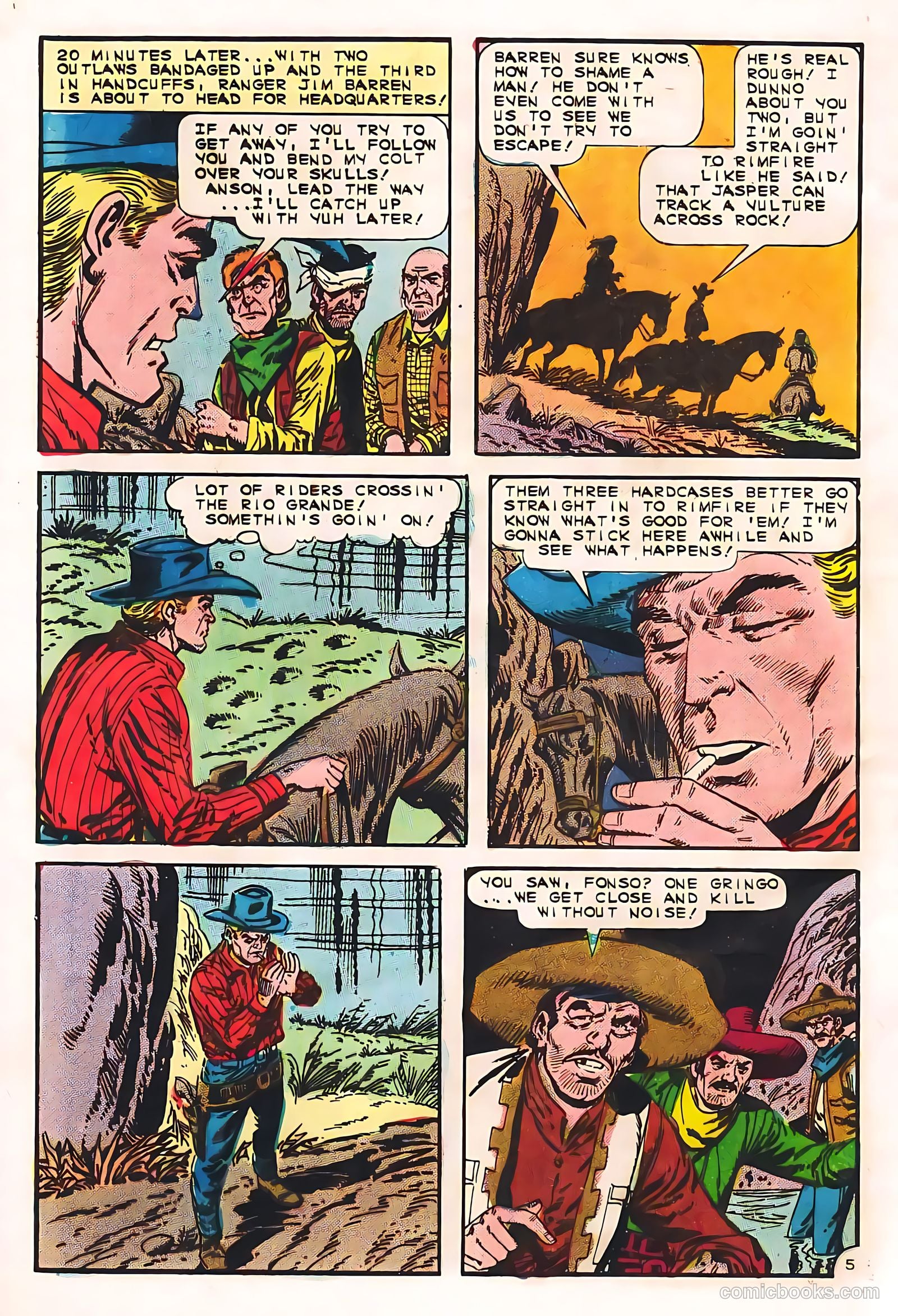 Texas Rangers in Action #55 — page 8 of 36