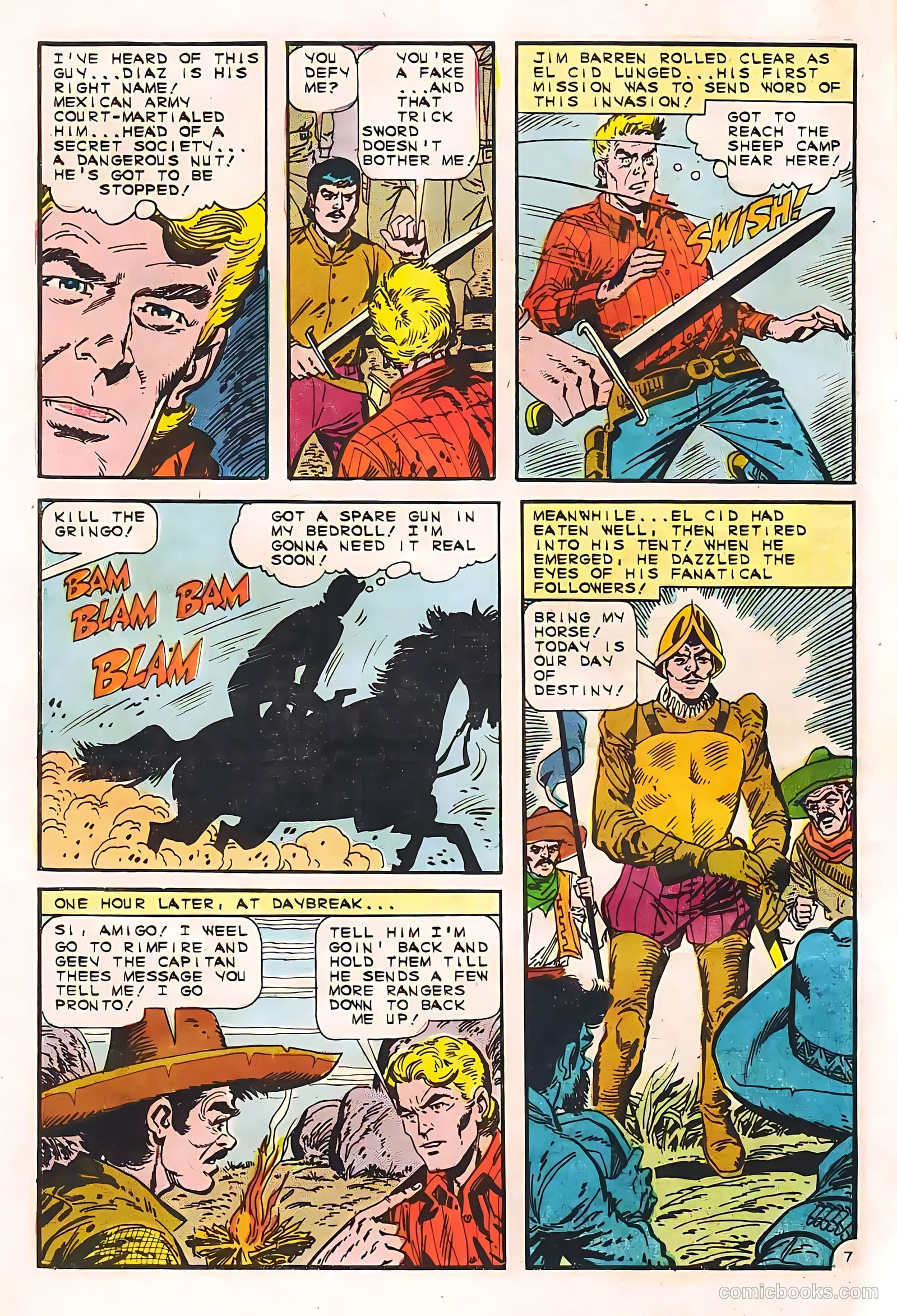 Texas Rangers in Action #55 — page 10 of 36