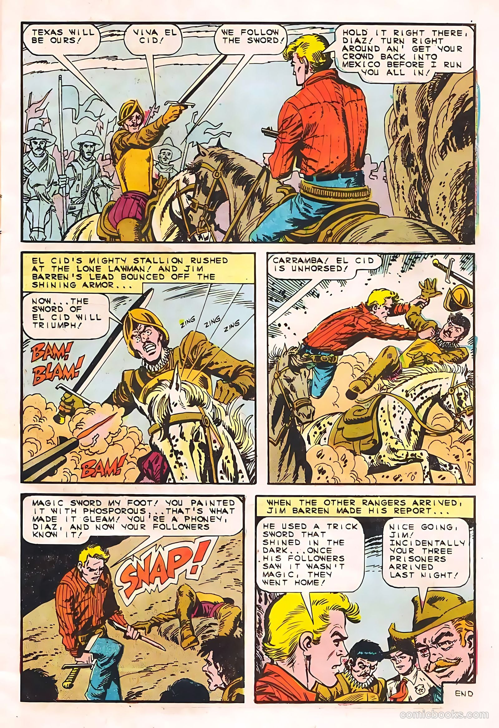 Texas Rangers in Action #55 — page 11 of 36