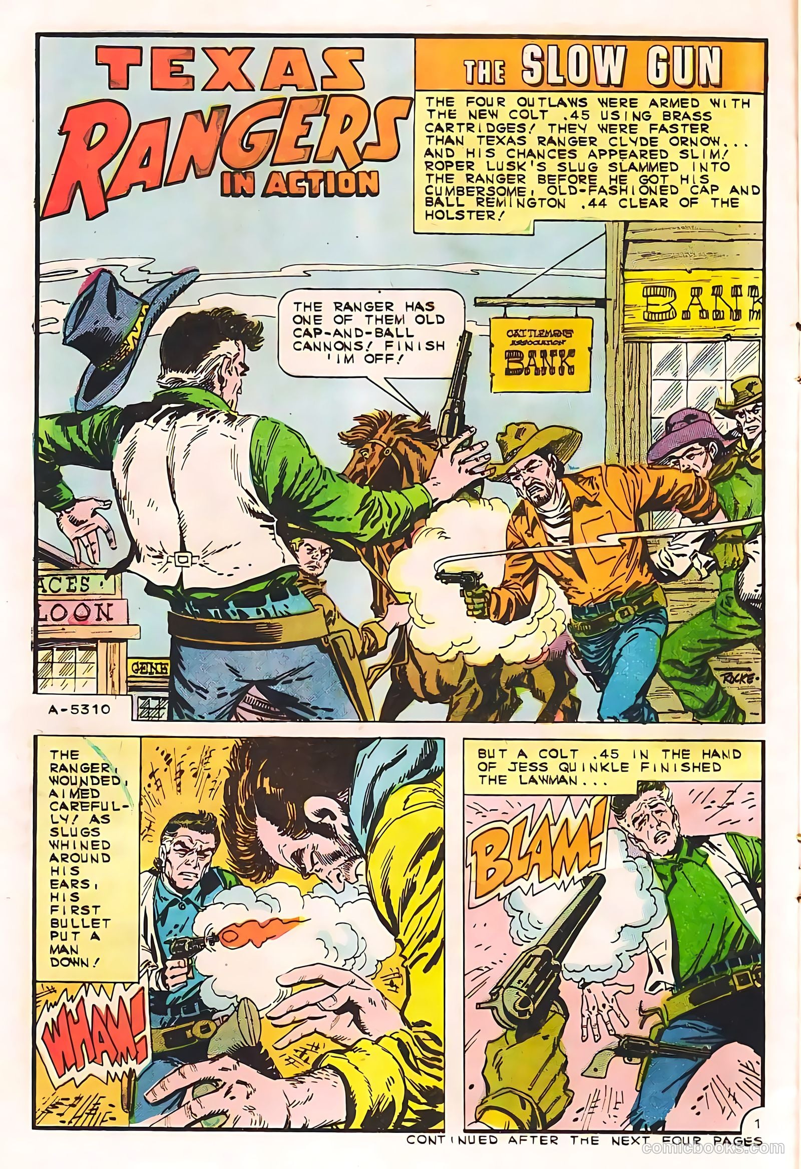 Texas Rangers in Action #55 — page 16 of 36