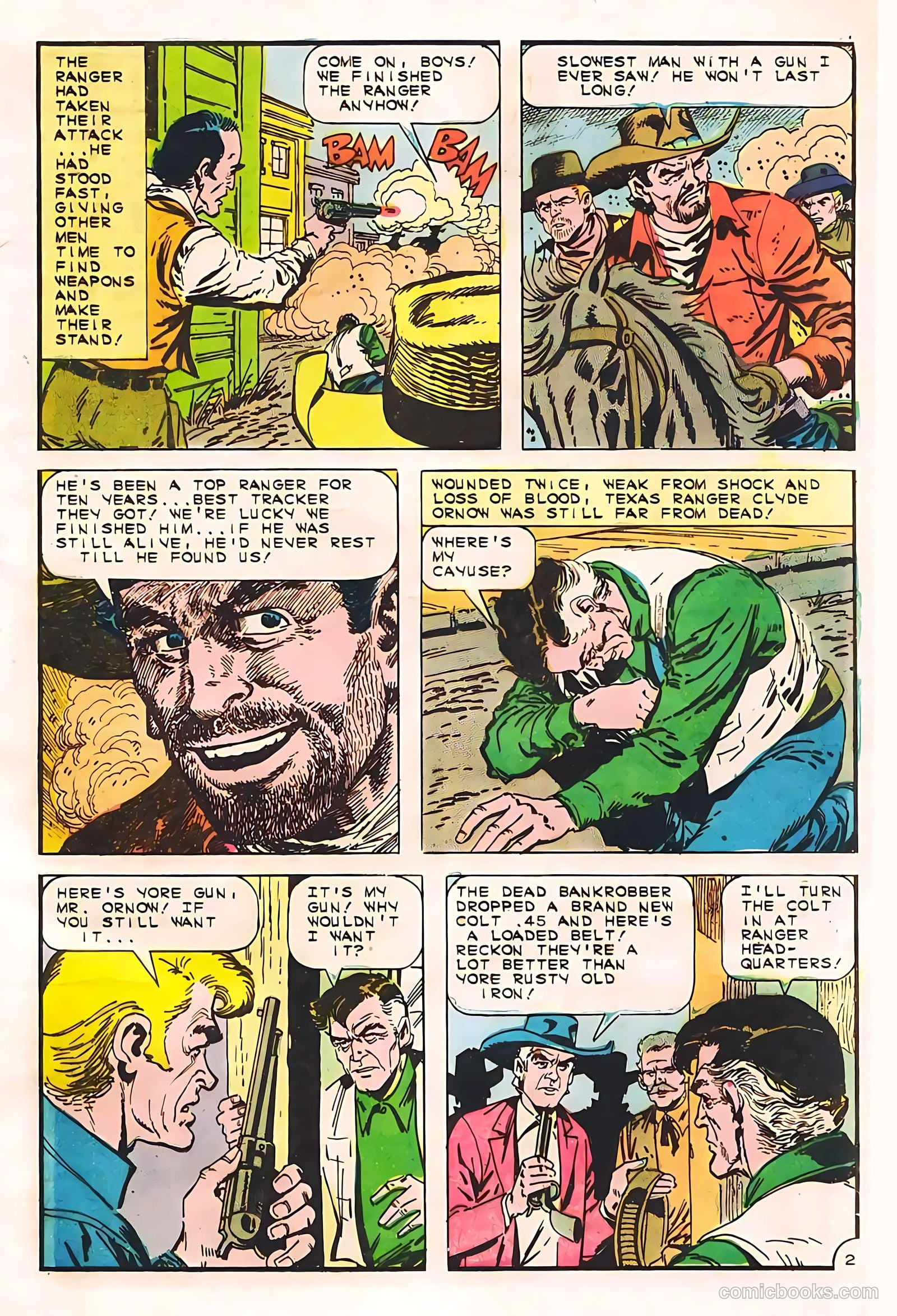 Texas Rangers in Action #55 — page 21 of 36