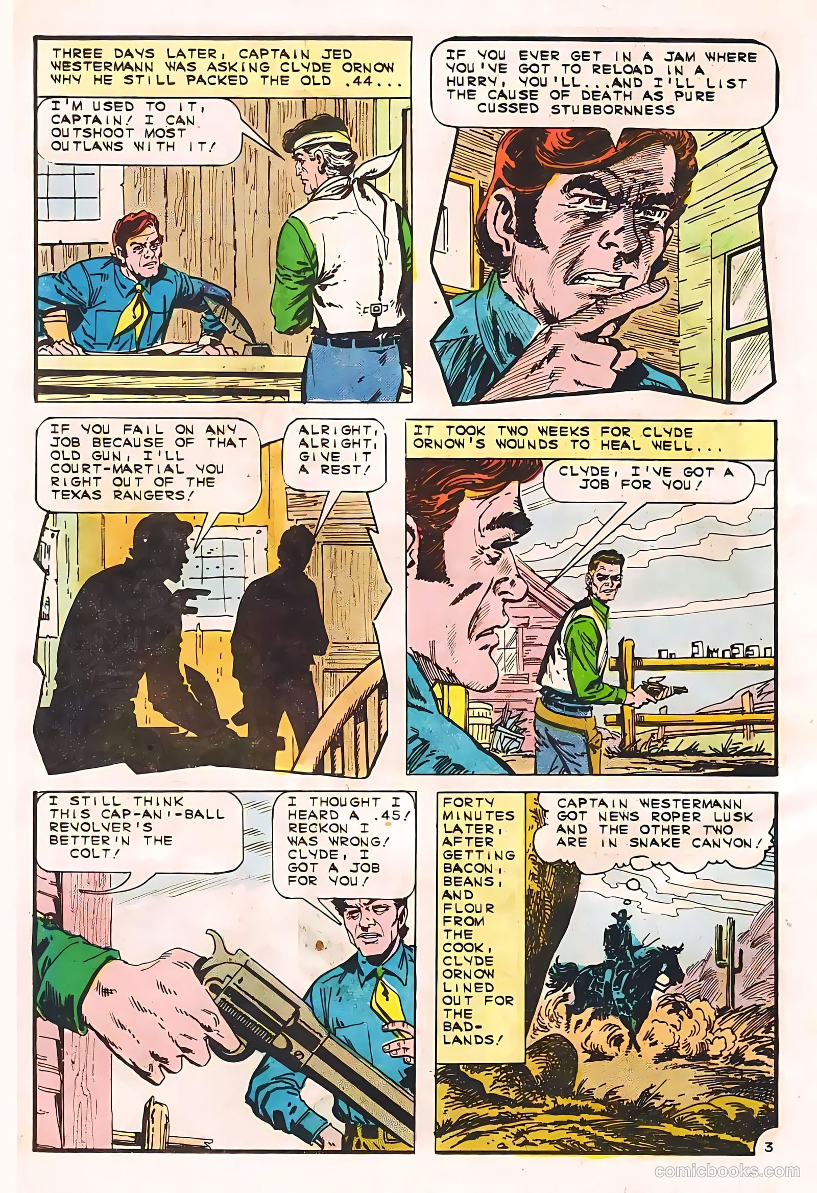 Texas Rangers in Action #55 — page 22 of 36