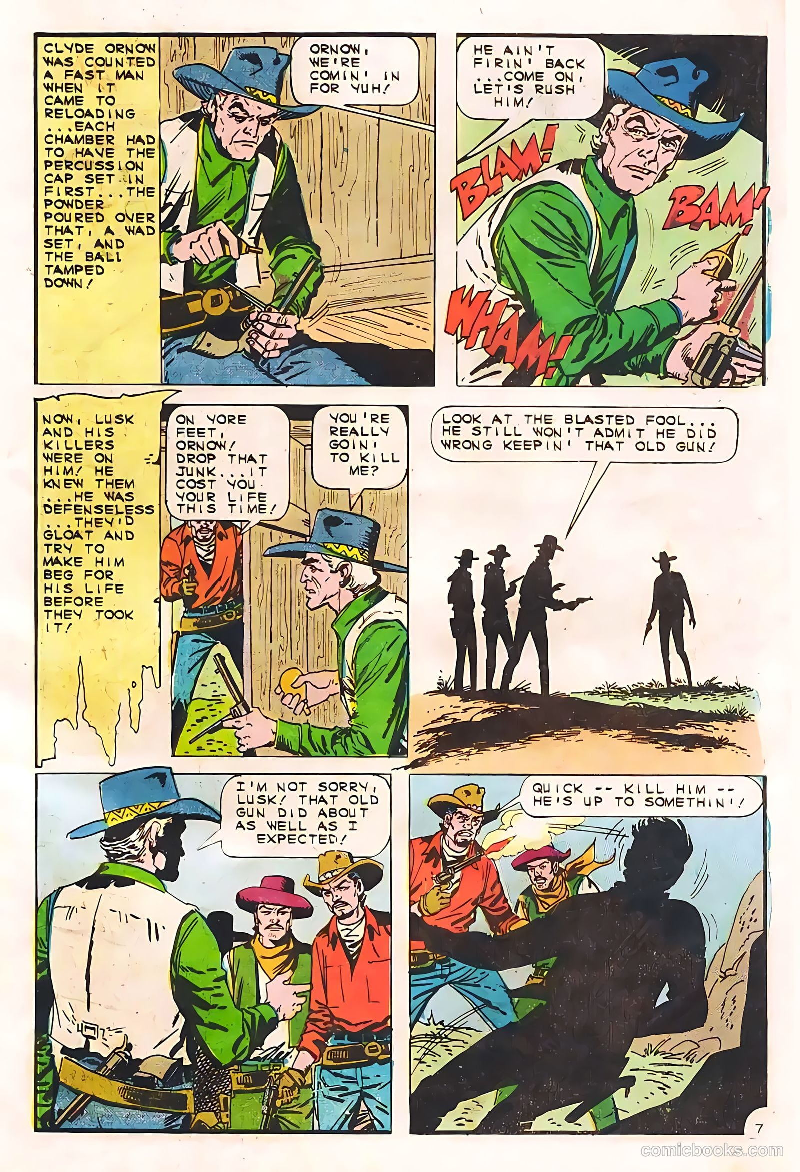 Texas Rangers in Action #55 — page 27 of 36