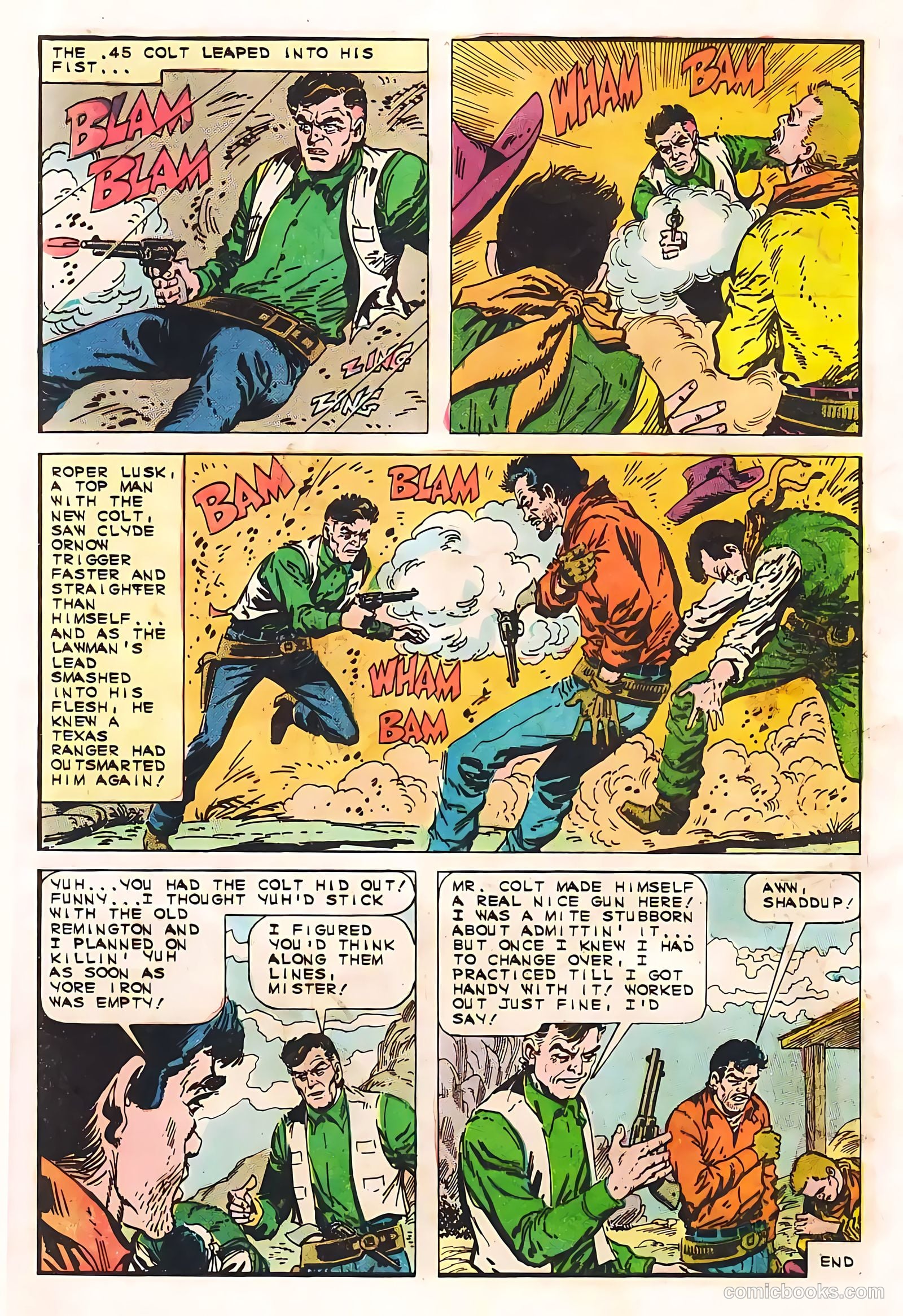 Texas Rangers in Action #55 — page 28 of 36