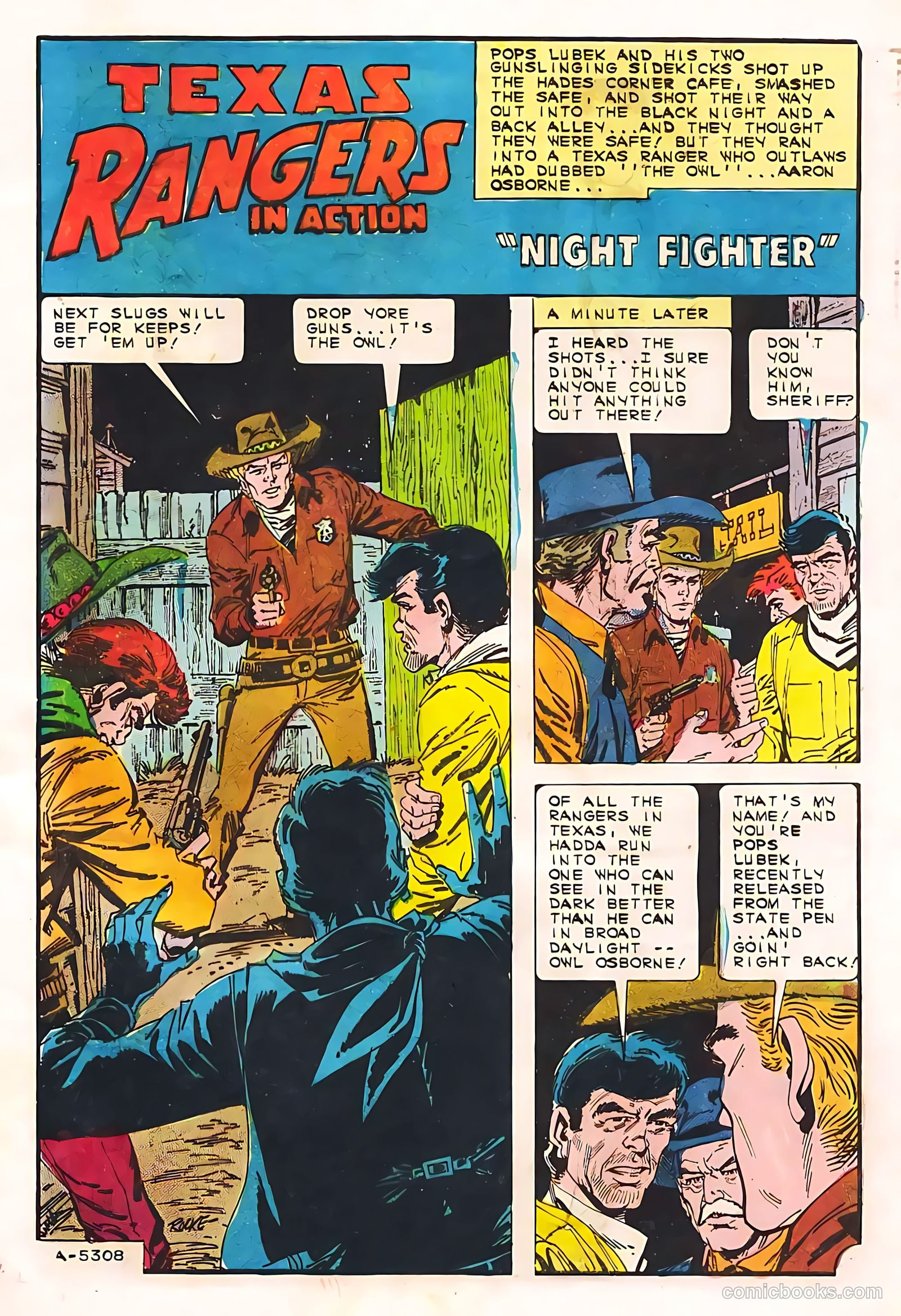 Texas Rangers in Action #55 — page 29 of 36