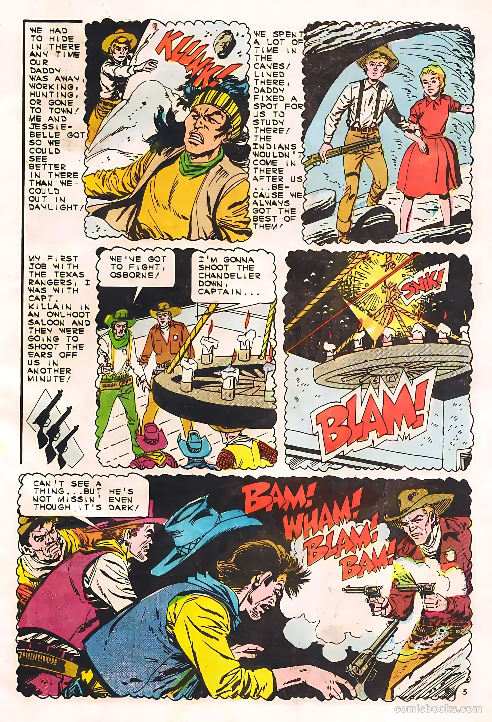 Texas Rangers in Action #55 — page 31 of 36
