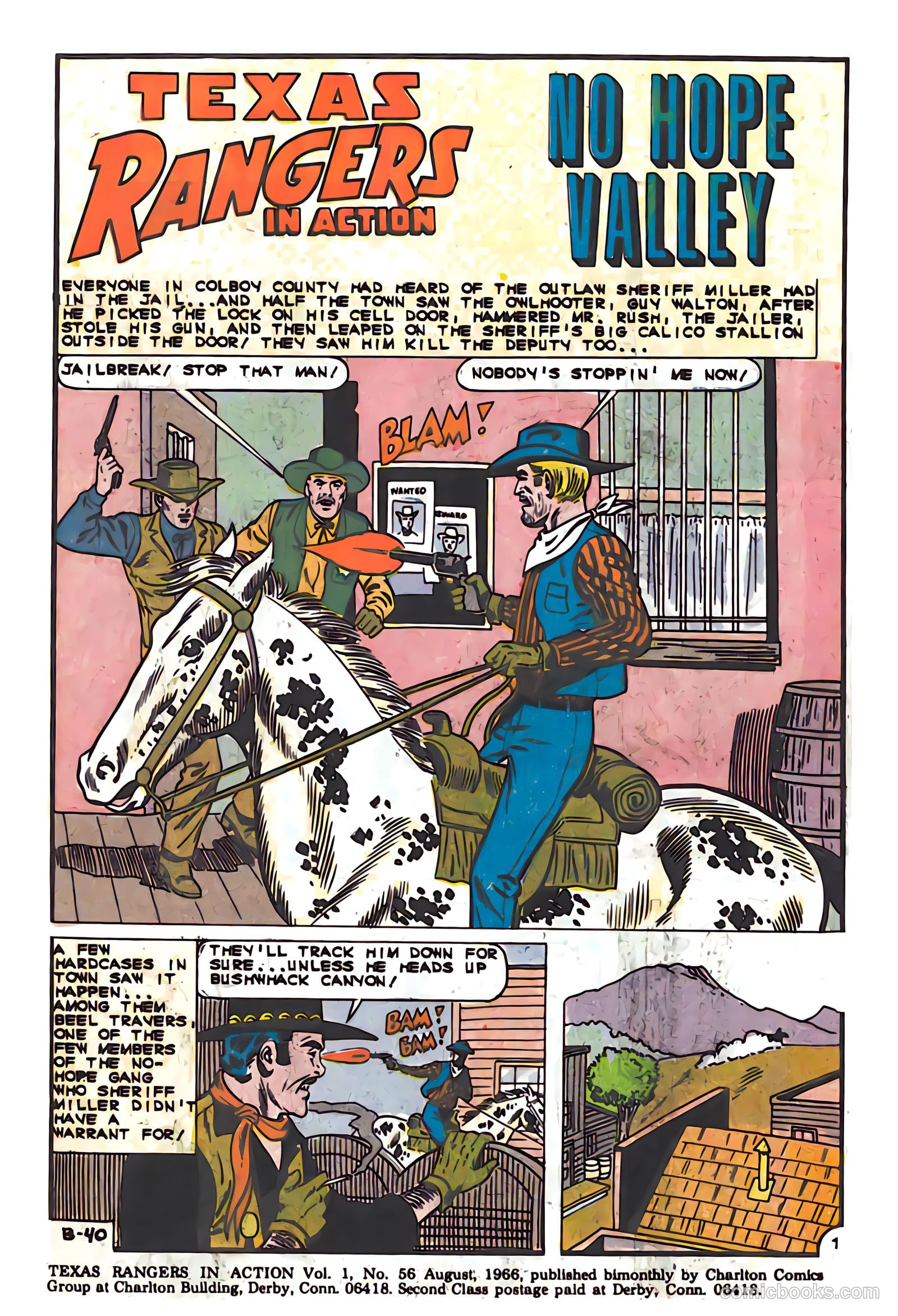 Texas Rangers in Action #56 — page 3 of 36