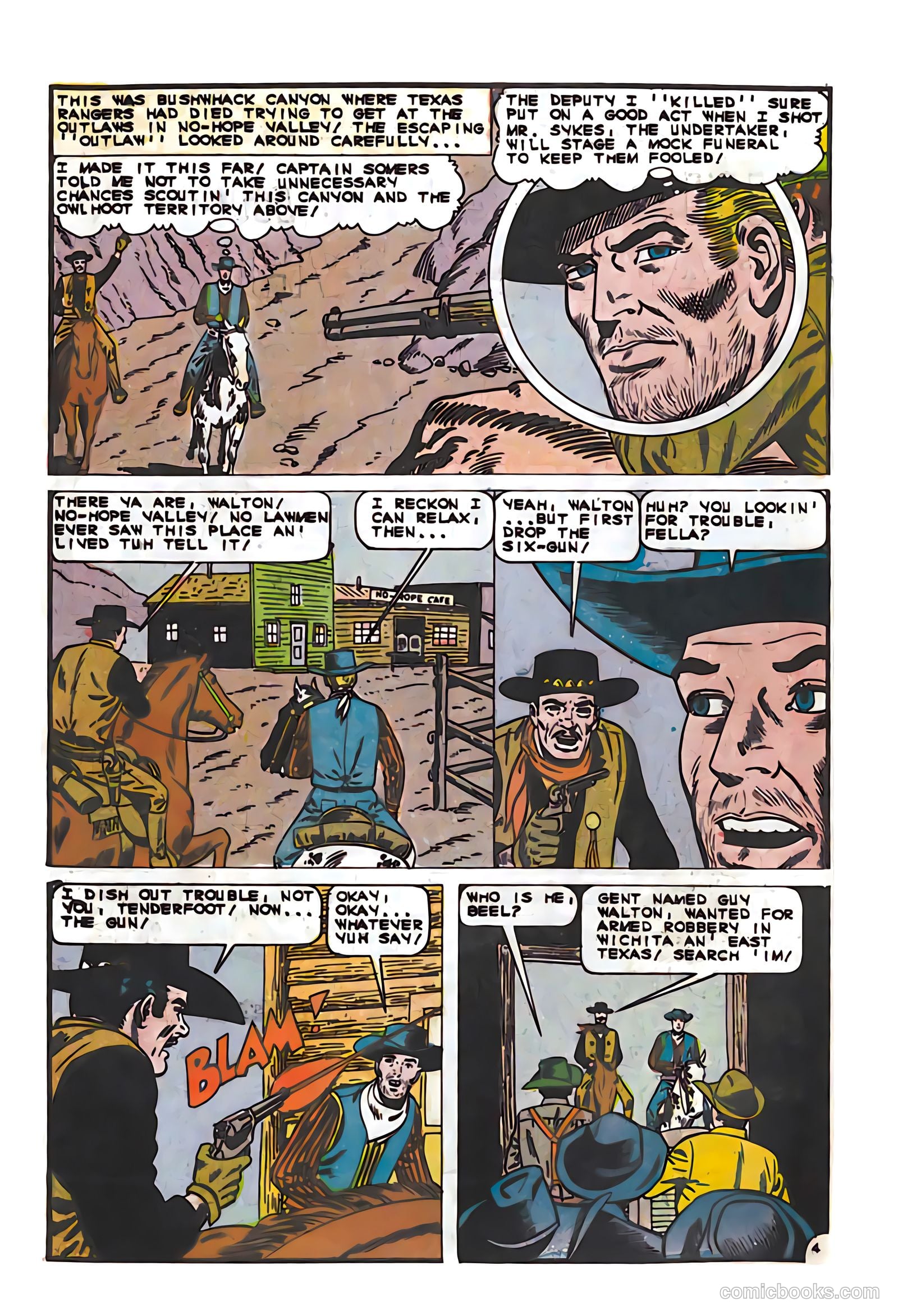Texas Rangers in Action #56 — page 6 of 36
