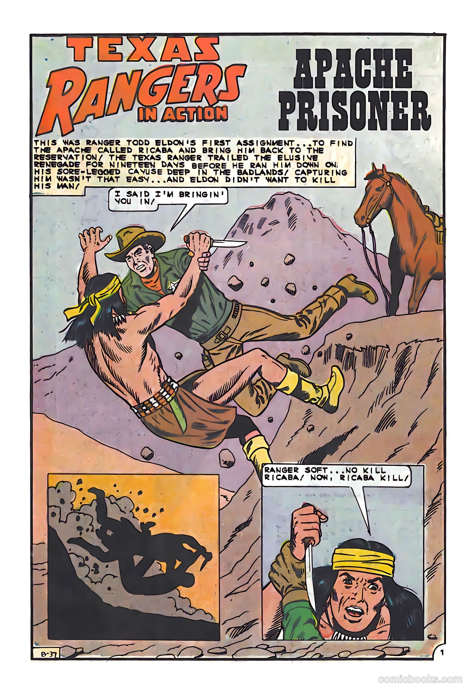 Texas Rangers in Action #56 — page 15 of 36
