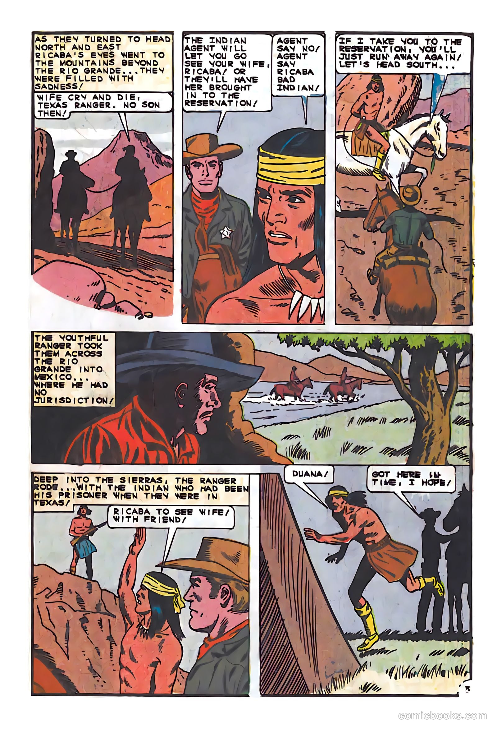 Texas Rangers in Action #56 — page 17 of 36