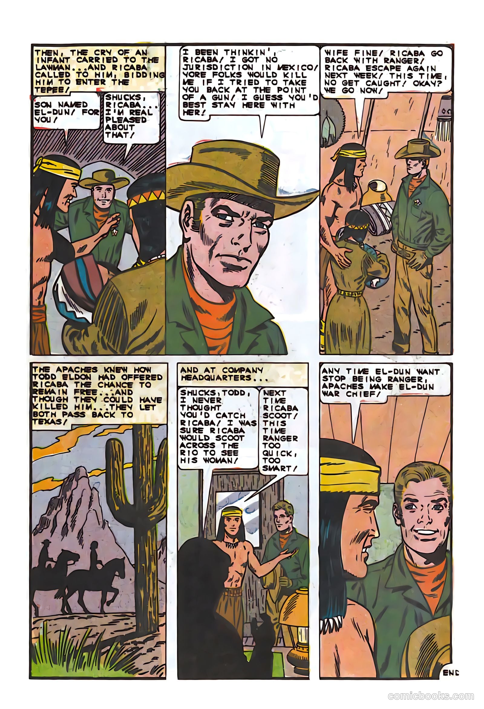 Texas Rangers in Action #56 — page 18 of 36