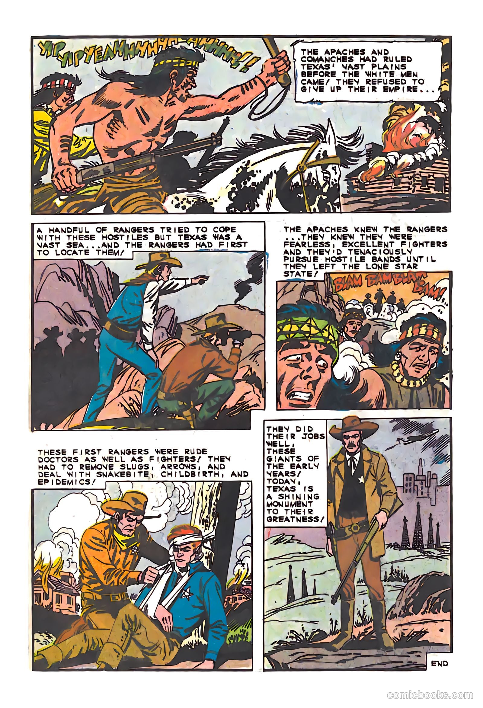 Texas Rangers in Action #56 — page 21 of 36